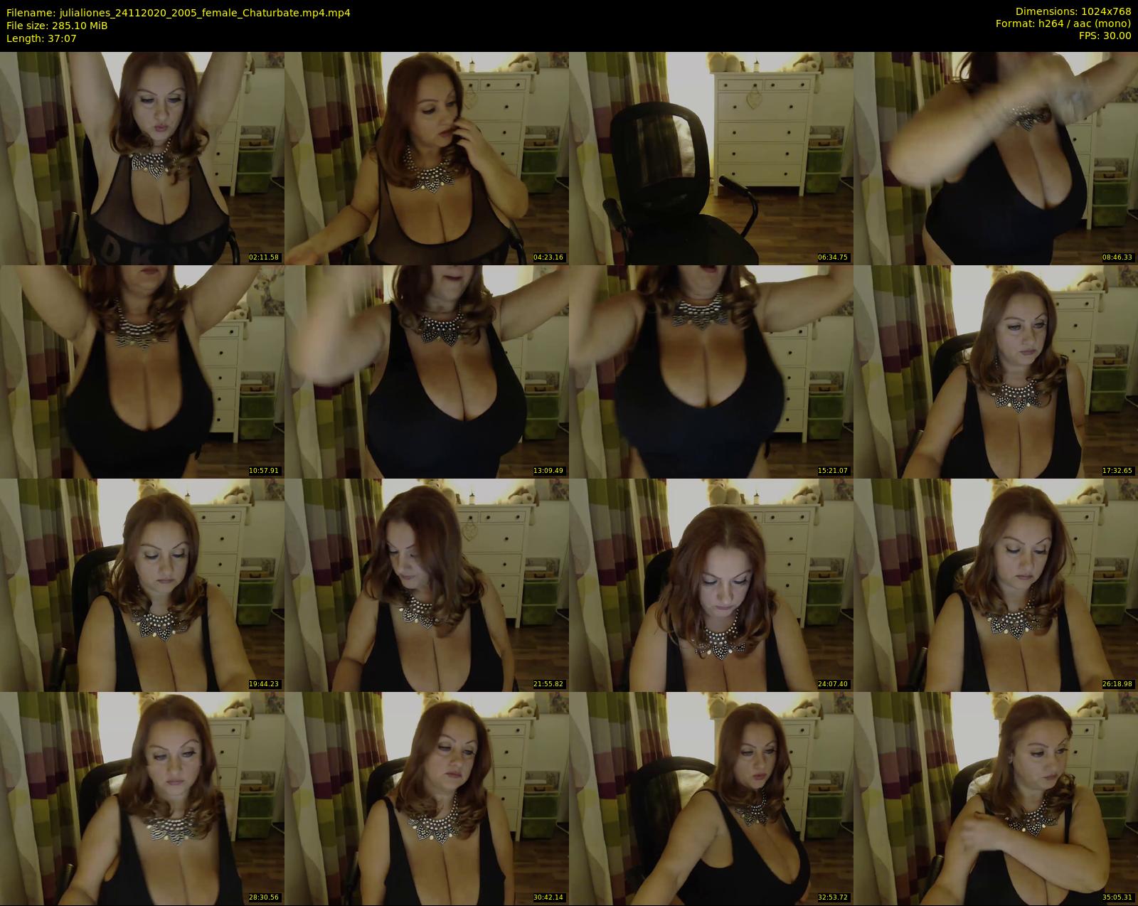 julialiones — 38 minute Chaturbate female cam show recording, 720p, Nov 24, 2020