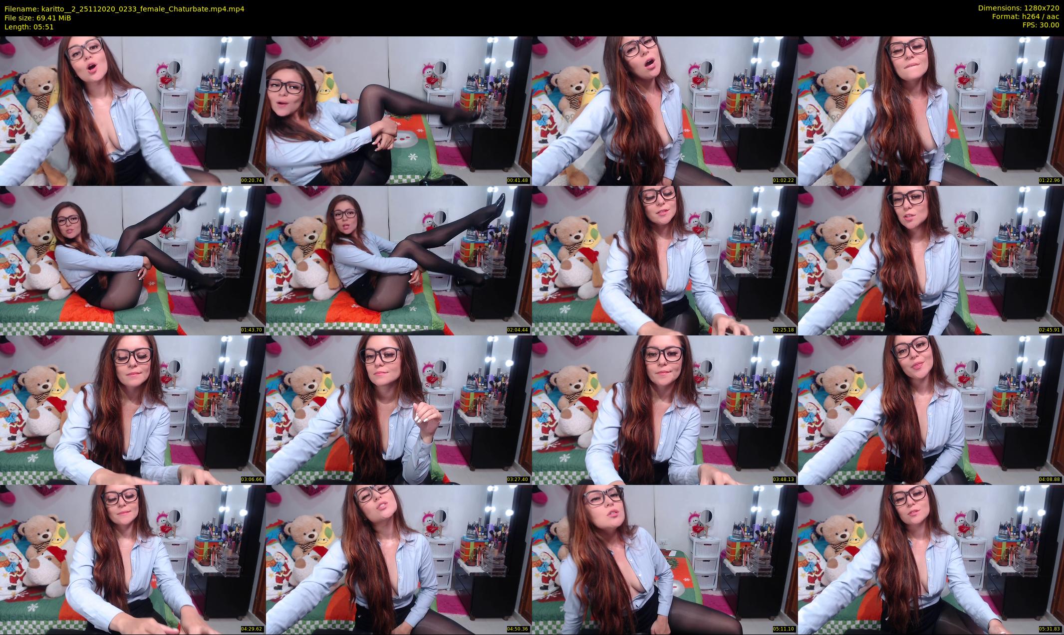 karitto__2 — 6 minute Chaturbate female cam show recording, 720p, Nov 25, 2020
