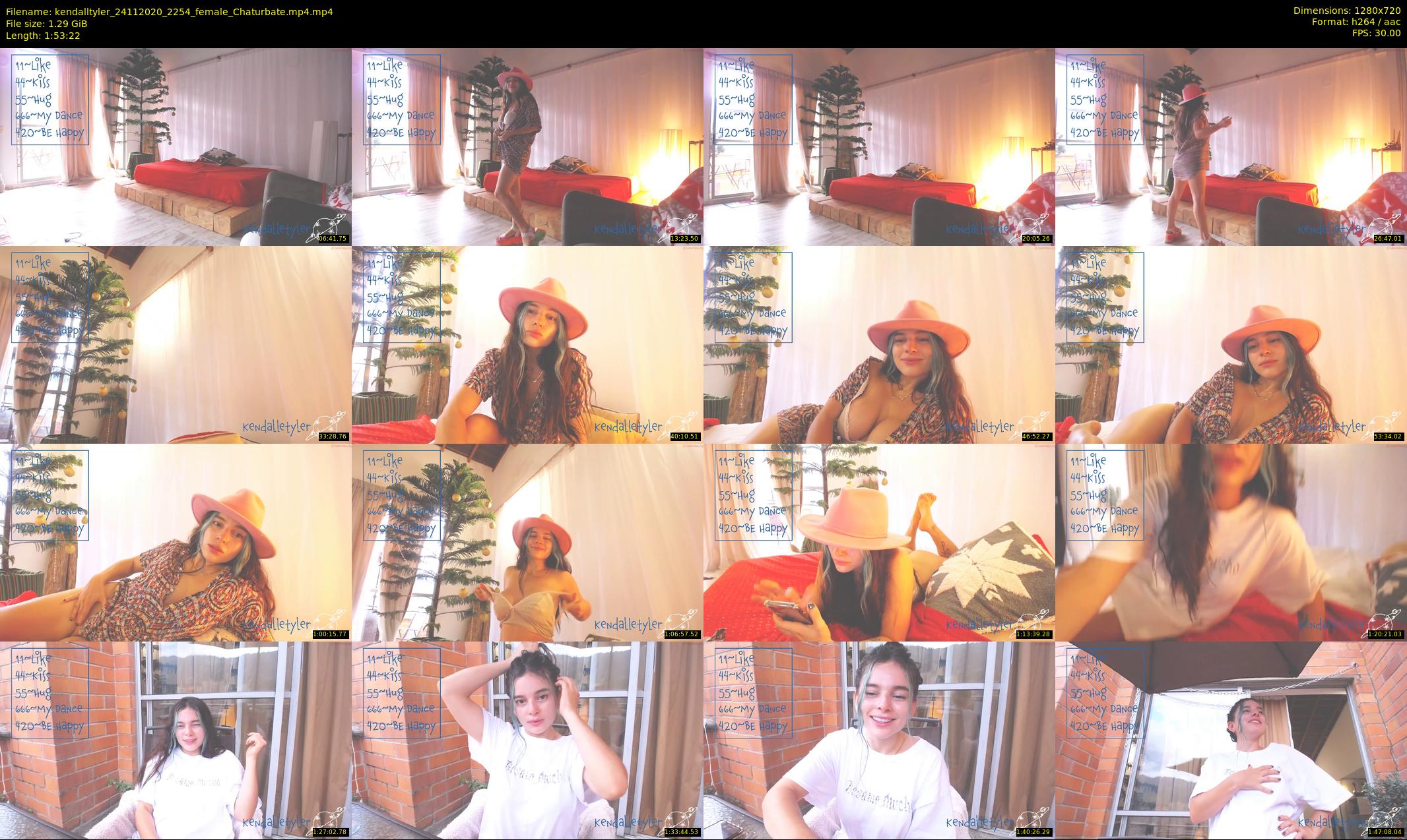 kendalltyler — 114 minute Chaturbate female cam show recording, 720p, Nov 24, 2020