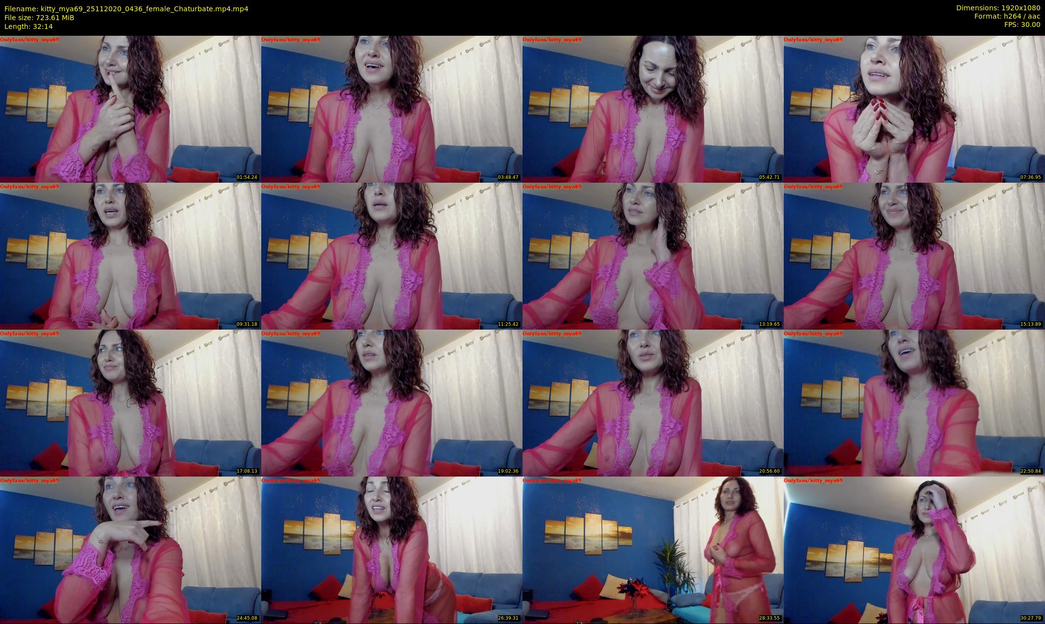 kitty_mya69 — 33 minute Chaturbate female cam show recording, 1080p, Nov 25, 2020
