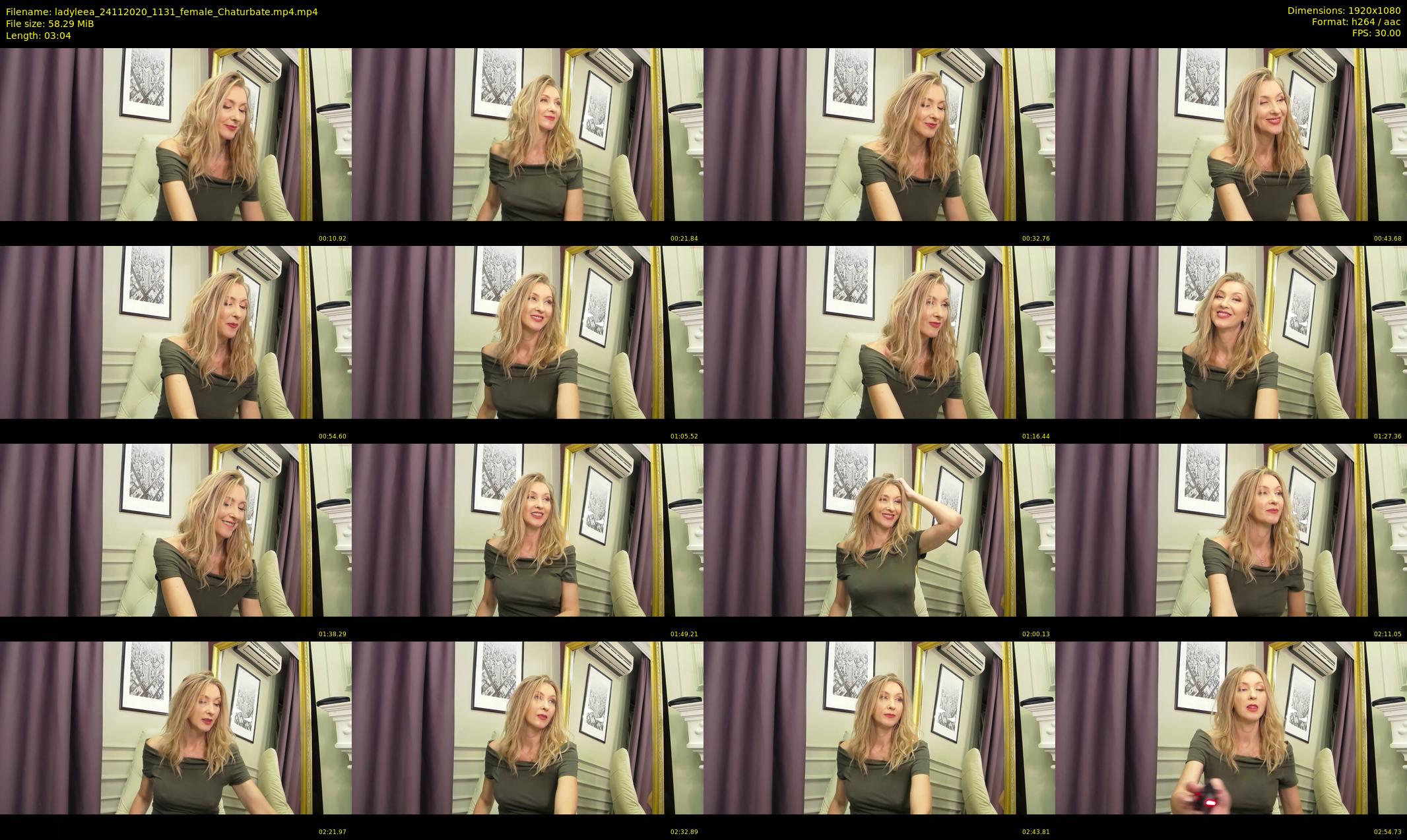ladyleea — 4 minute Chaturbate female cam show recording, 1080p, Nov 24, 2020