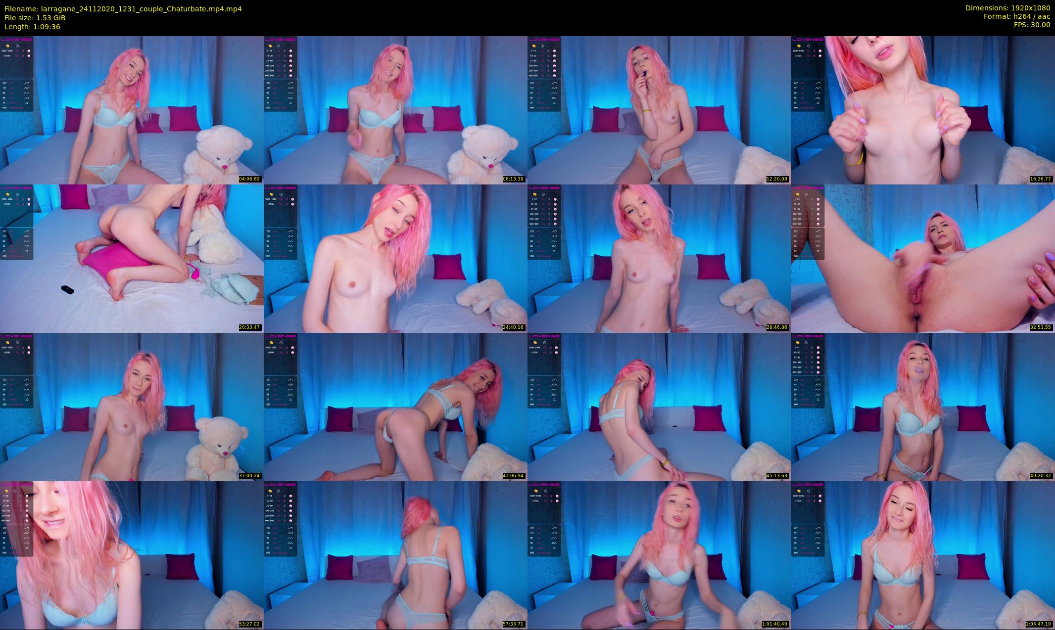 larragane — 70 minute Chaturbate couple cam show recording, 1080p, Nov 24, 2020