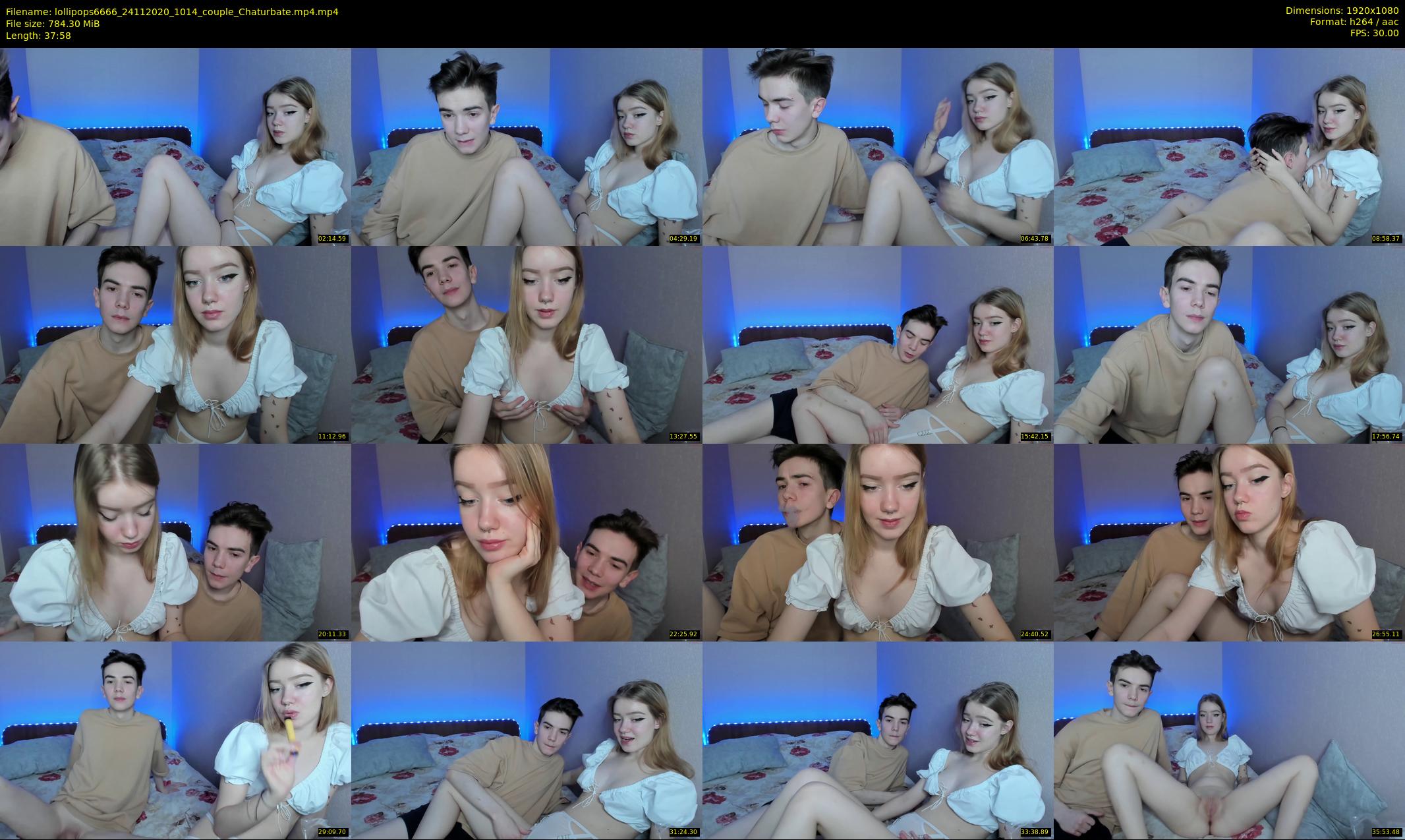 lollipops6666 — 38 minute Chaturbate couple cam show recording, 1080p, Nov 24, 2020