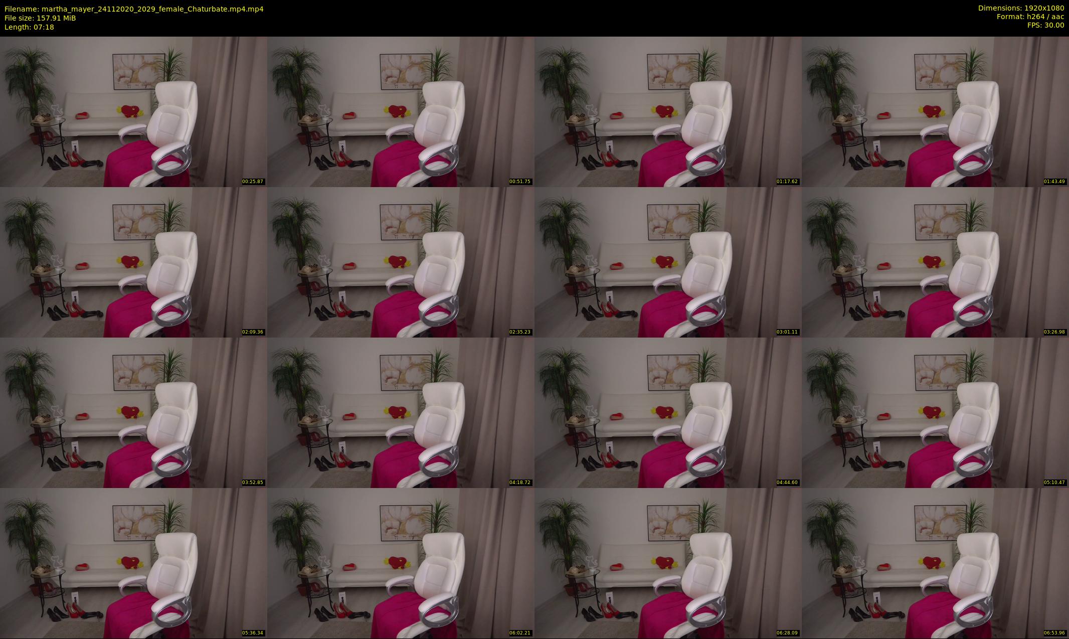 martha_mayer — 8 minute Chaturbate female cam show recording, 1080p, Nov 24, 2020
