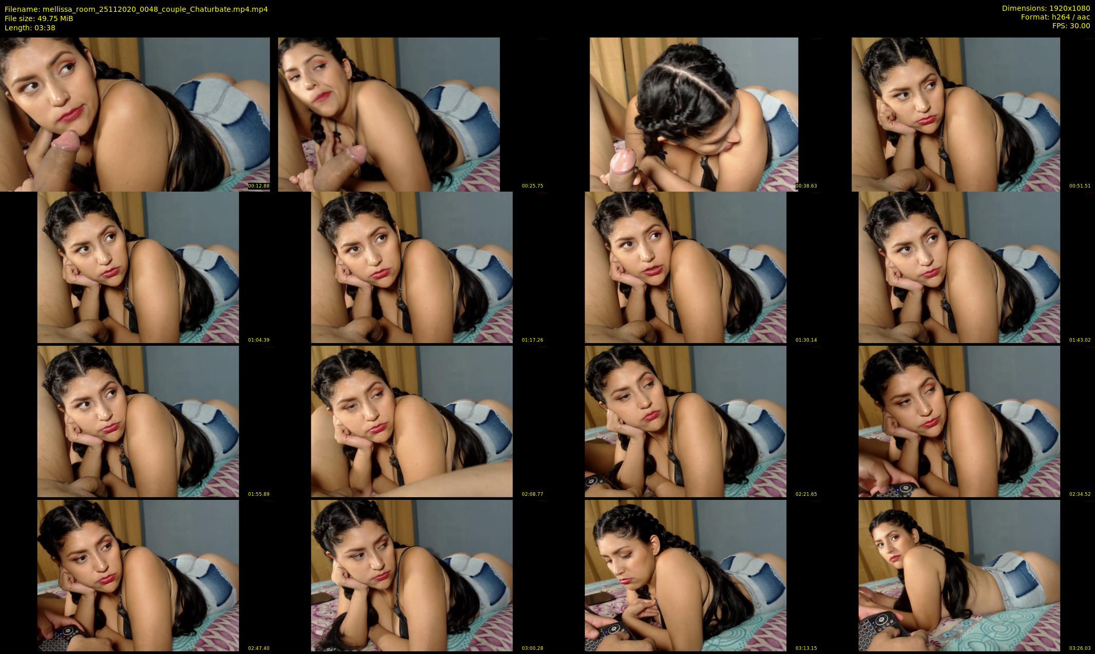 mellissa_room — 4 minute Chaturbate couple cam show recording, 1080p, Nov 25, 2020