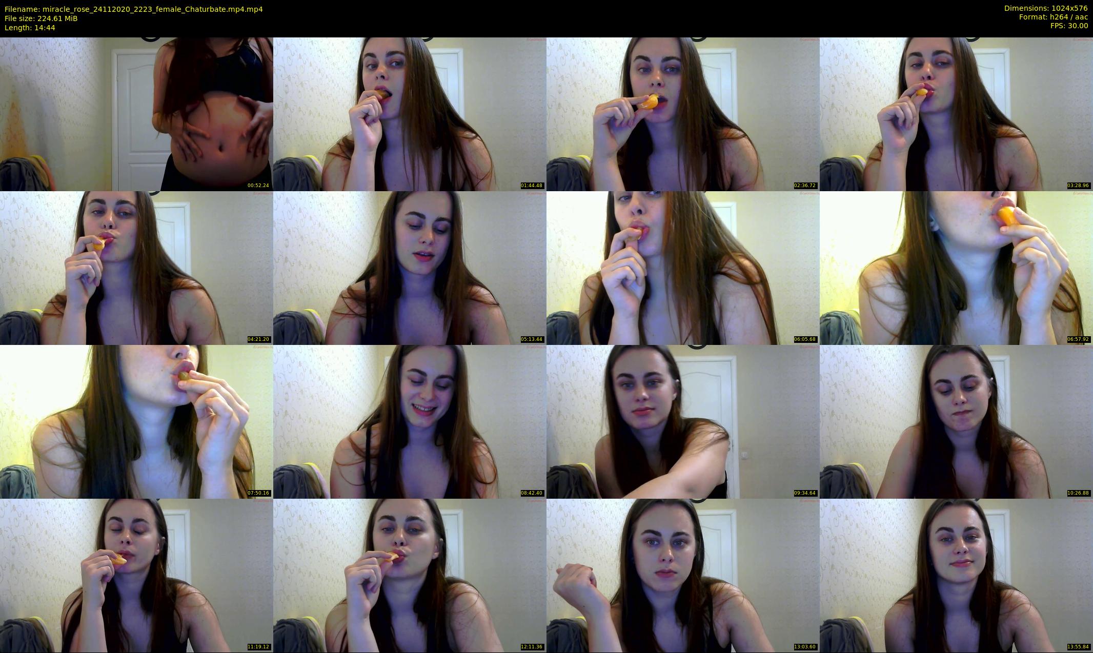 miracle_rose — 15 minute Chaturbate female cam show recording, 480p, Nov 24, 2020