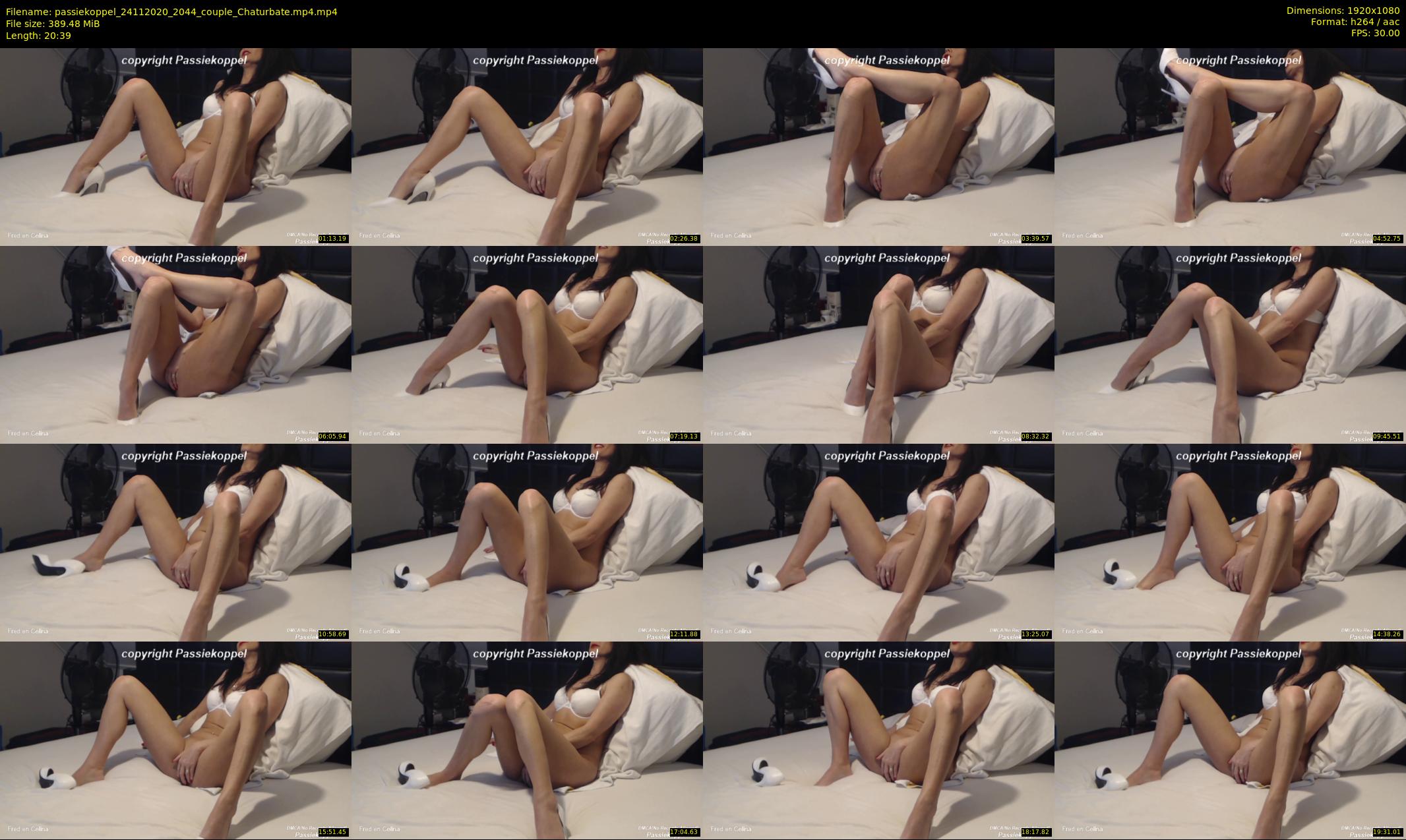 passiekoppel — 21 minute Chaturbate couple cam show recording, 1080p, Nov 24, 2020