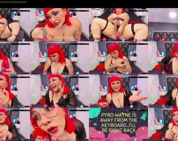 pyrowayne — 59 minute Chaturbate female cam show recording, 720p, Nov 25, 2020