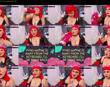 pyrowayne — 59 minute Chaturbate female cam show recording, 720p, Nov 25, 2020