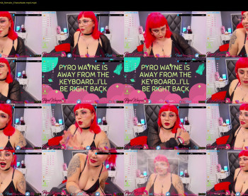 pyrowayne — 59 minute Chaturbate female cam show recording, 720p, Nov 25, 2020