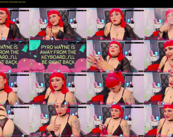 pyrowayne — 59 minute Chaturbate female cam show recording, 720p, Nov 25, 2020