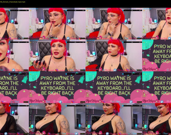 pyrowayne — 10 minute Chaturbate female cam show recording, 720p, Nov 25, 2020