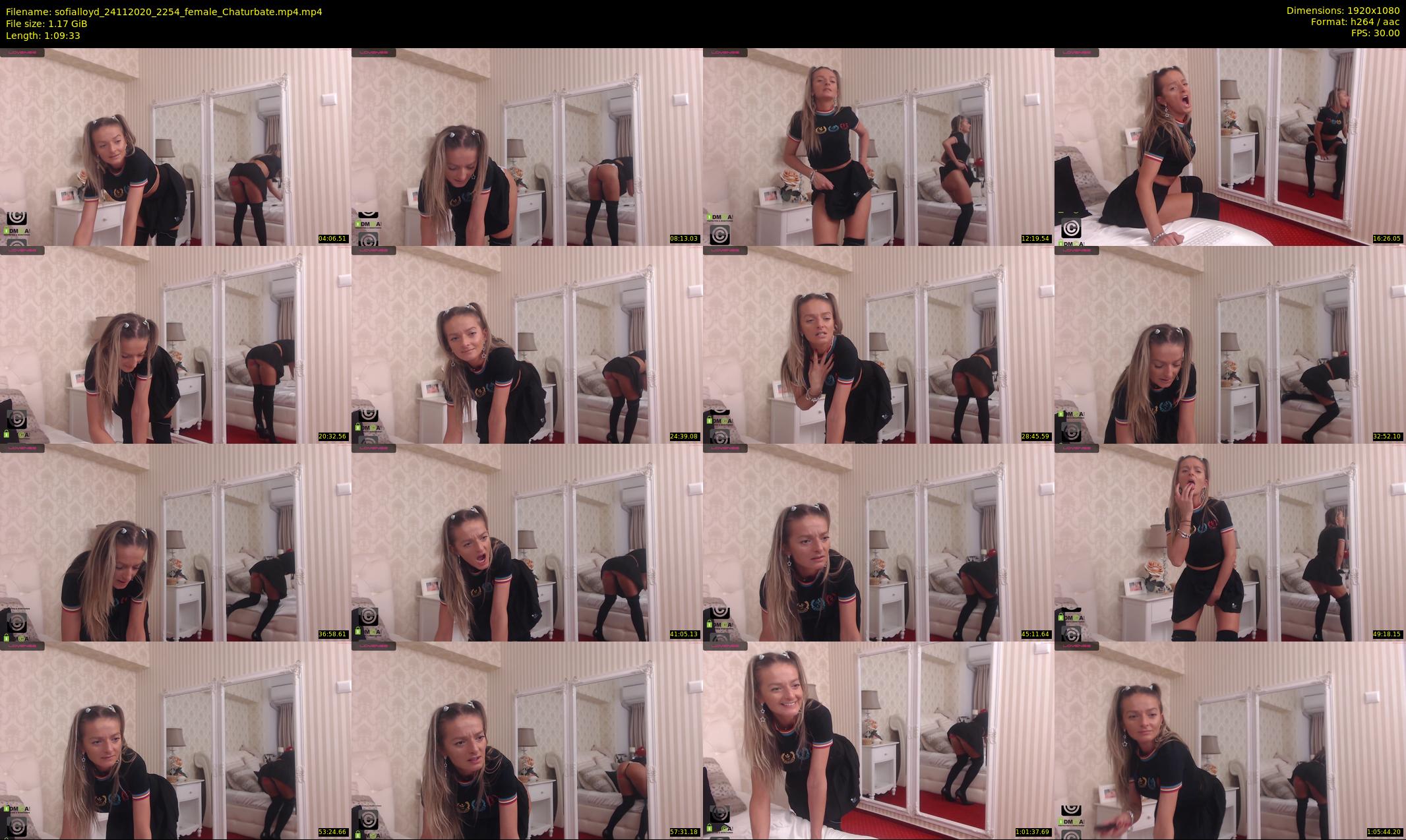 sofialloyd — 70 minute Chaturbate female cam show recording, 1080p, Nov 24, 2020