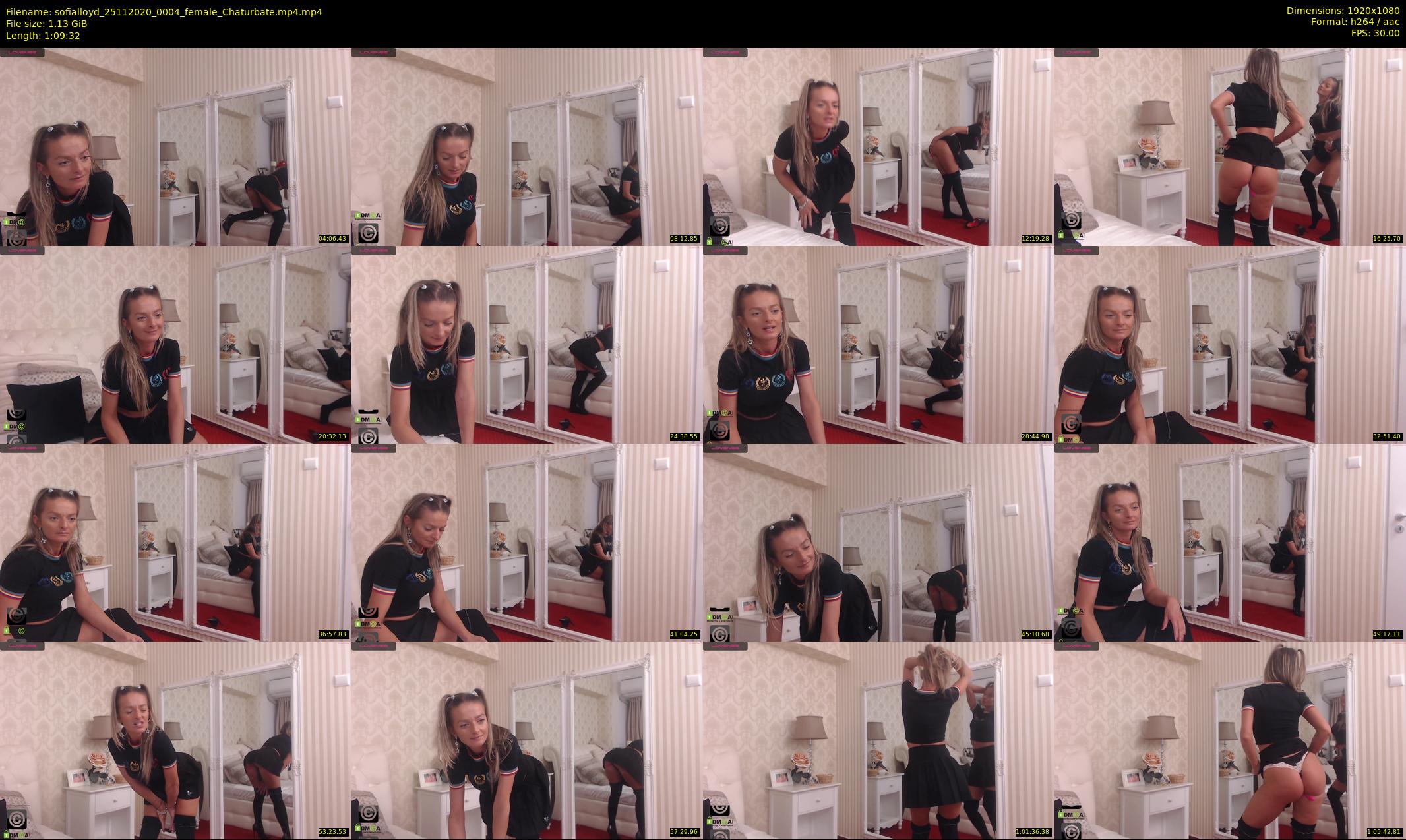 sofialloyd — 70 minute Chaturbate female cam show recording, 1080p, Nov 25, 2020