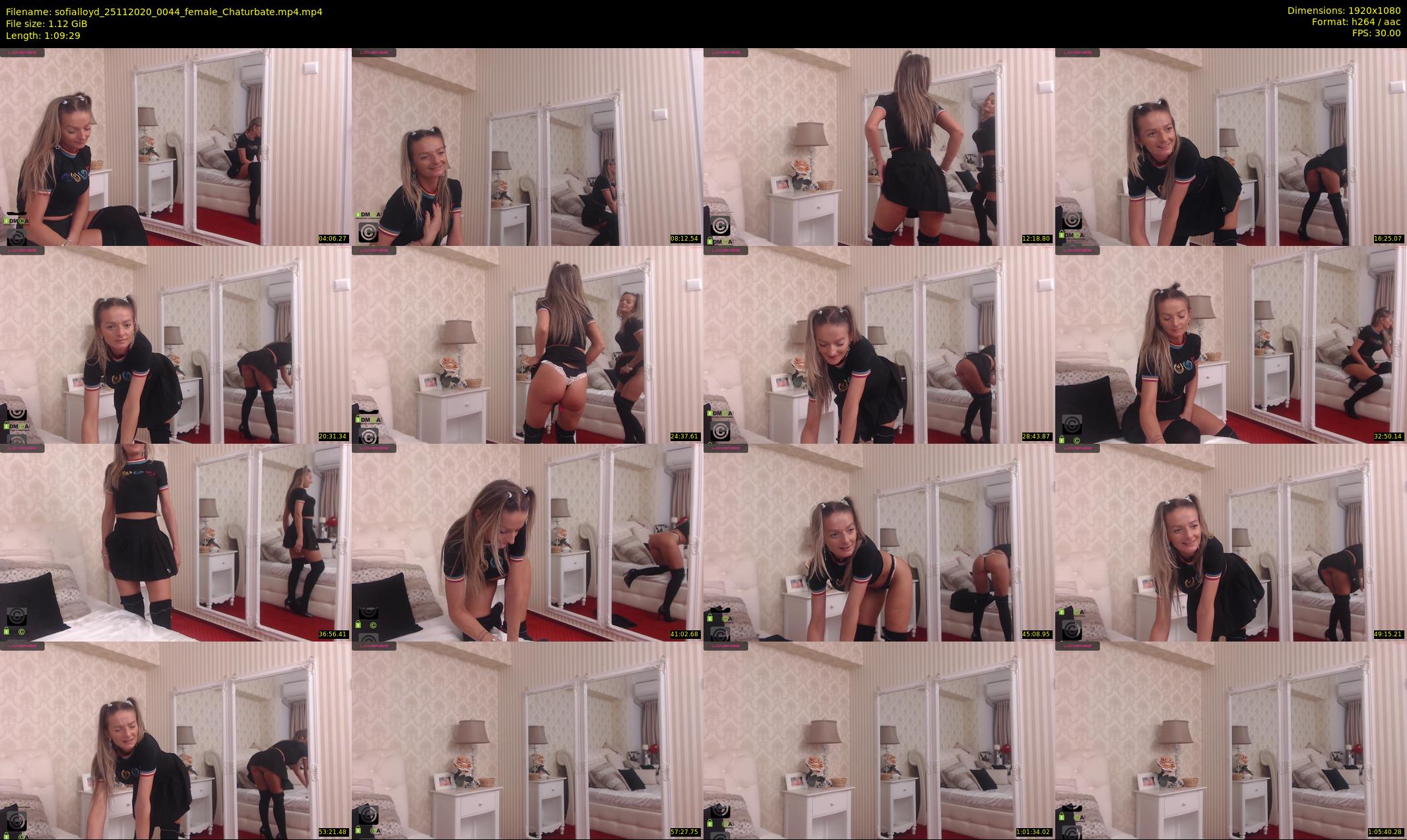 sofialloyd — 70 minute Chaturbate female cam show recording, 1080p, Nov 25, 2020