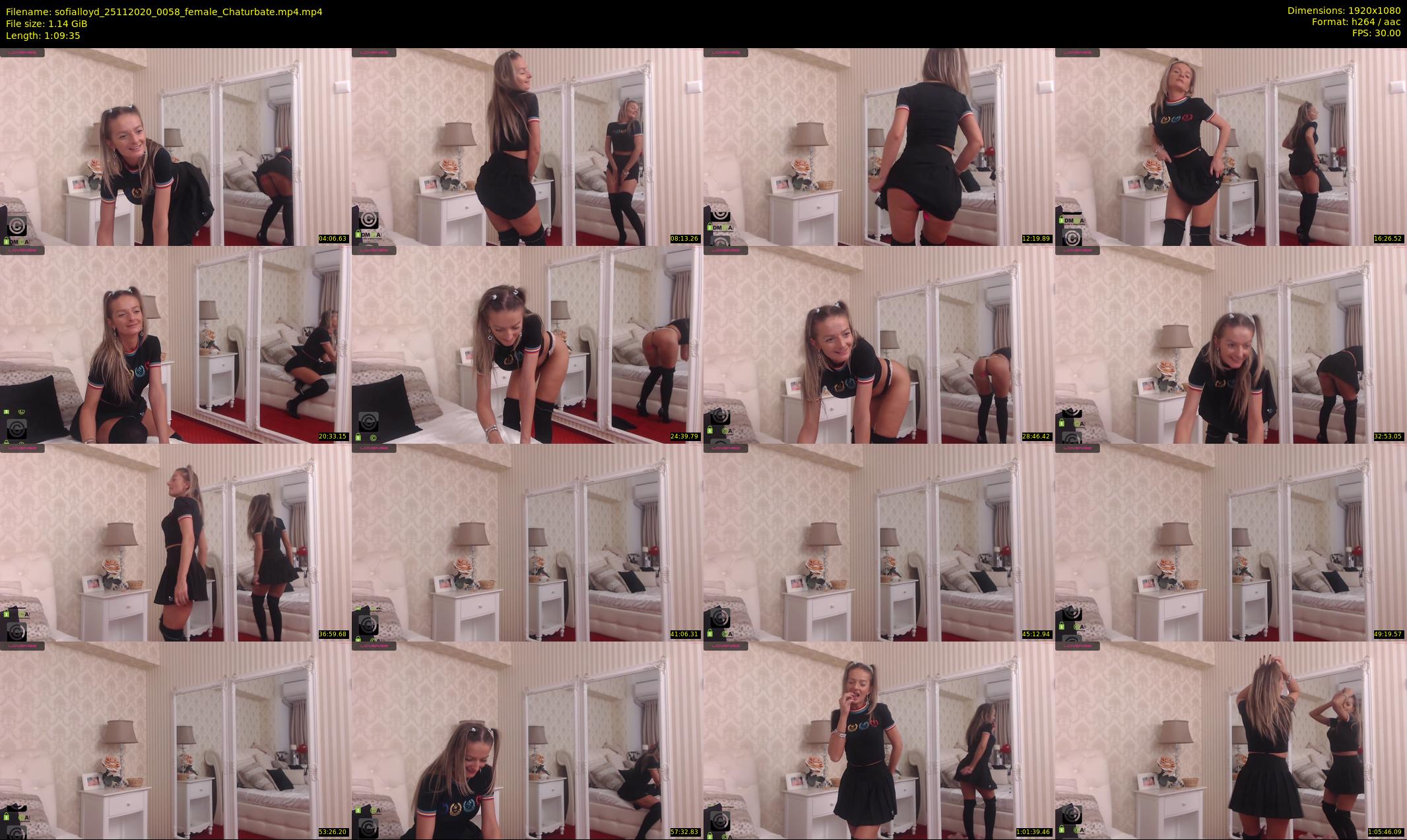 sofialloyd — 70 minute Chaturbate female cam show recording, 1080p, Nov 25, 2020