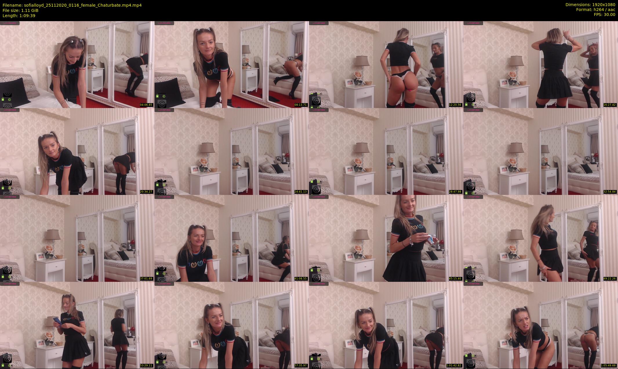 sofialloyd — 70 minute Chaturbate female cam show recording, 1080p, Nov 25, 2020