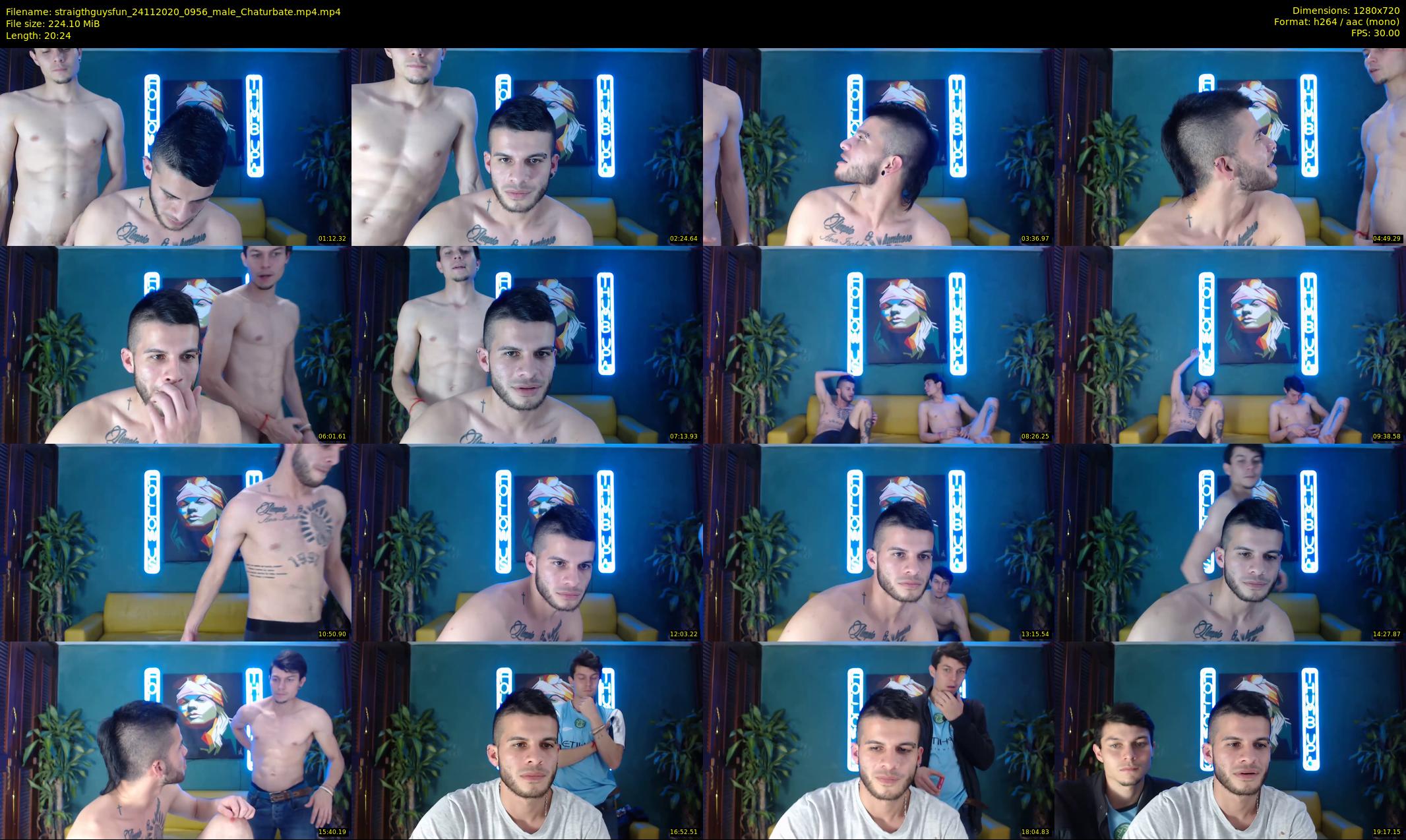 straigthguysfun — 21 minute Chaturbate male cam show recording, 720p, Nov 24, 2020