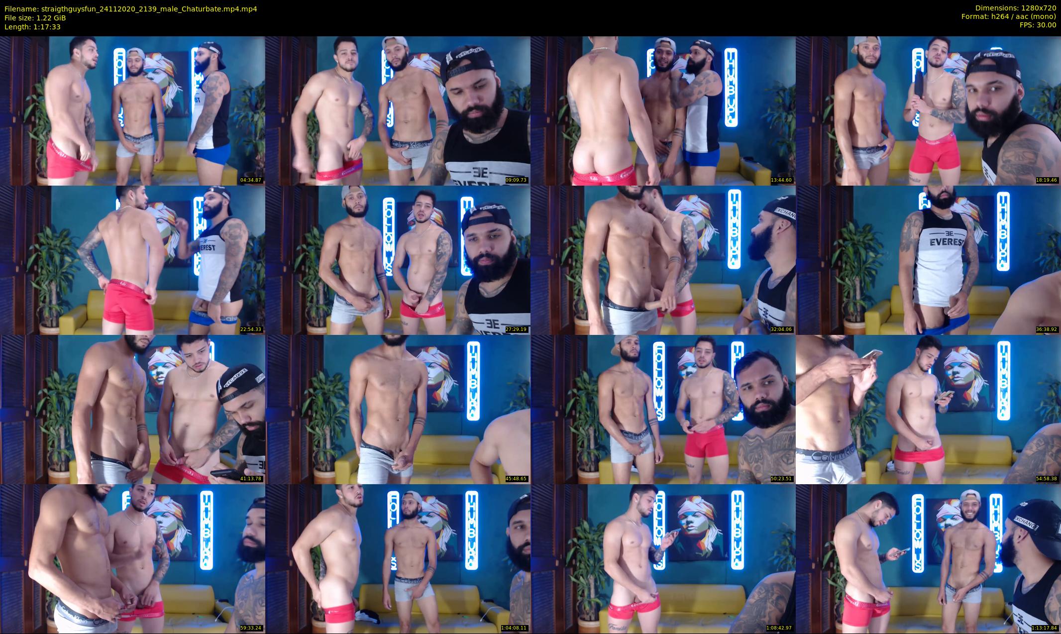 straigthguysfun — 78 minute Chaturbate male cam show recording, 720p, Nov 24, 2020