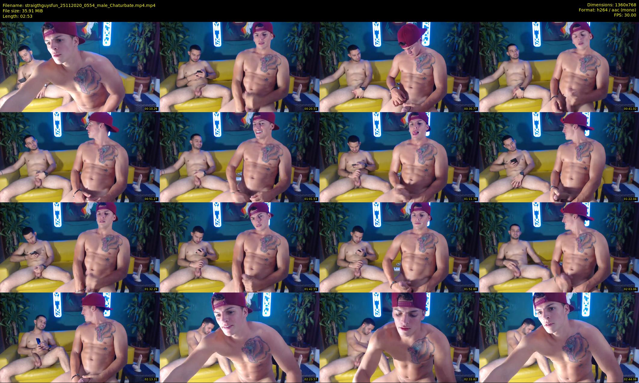 straigthguysfun — 3 minute Chaturbate male cam show recording, 720p, Nov 25, 2020