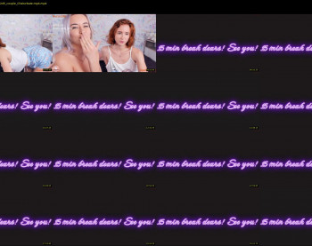 unicorngirls — 36 minute Chaturbate couple cam show recording, 720p, Oct 26, 2020