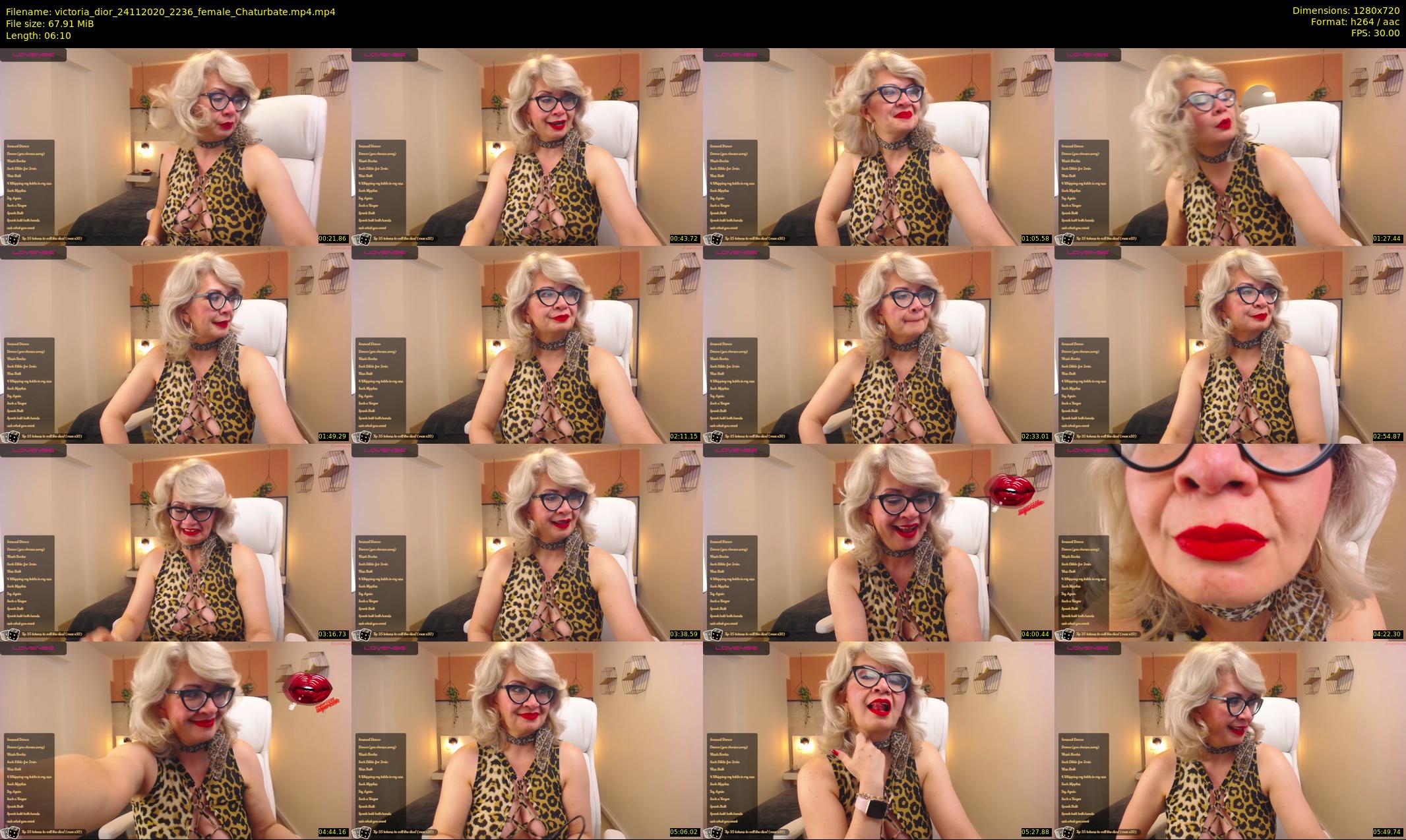 victoria_dior — 7 minute Chaturbate female cam show recording, 720p, Nov 24, 2020