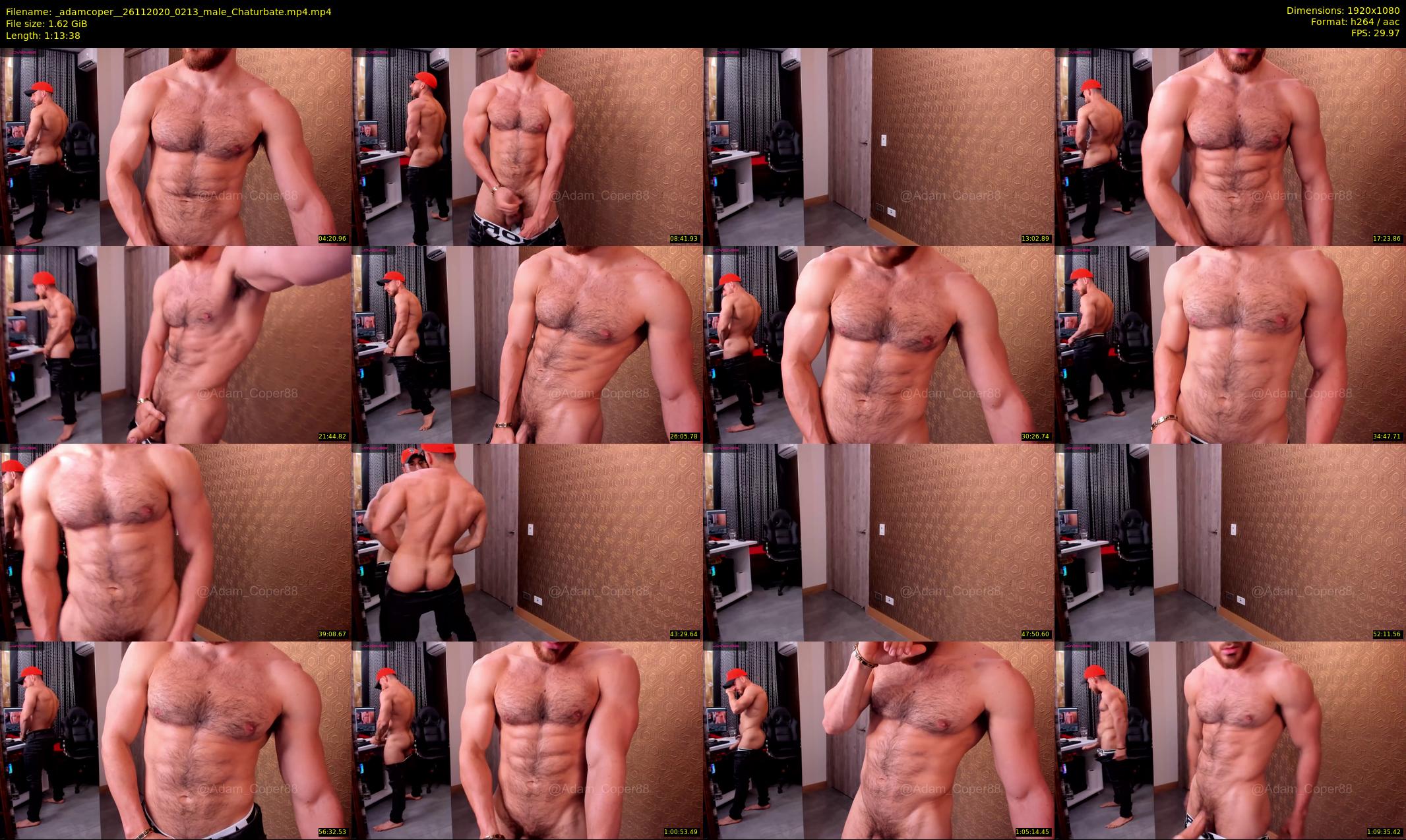 _adamcoper_ — 74 minute Chaturbate male cam show recording, 1080p, Nov 26, 2020