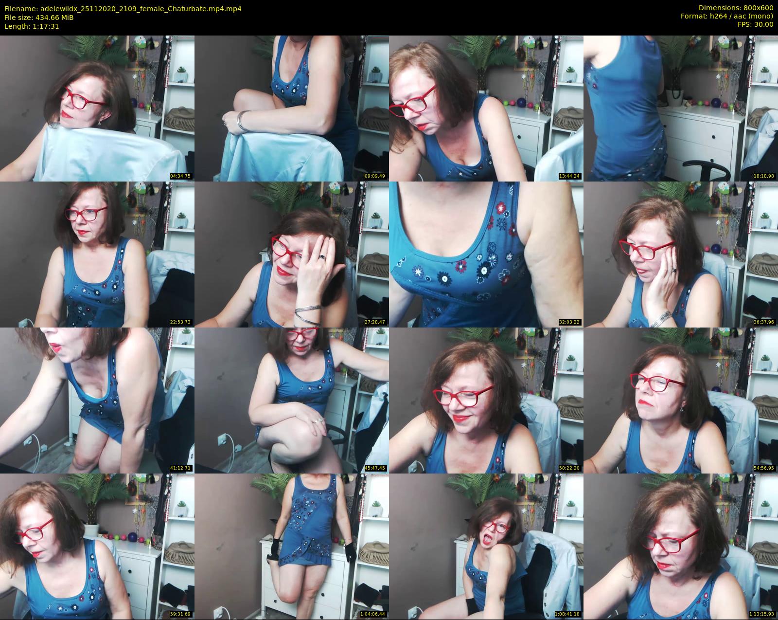 adelewildx — 78 minute Chaturbate female cam show recording, 480p, Nov 25, 2020