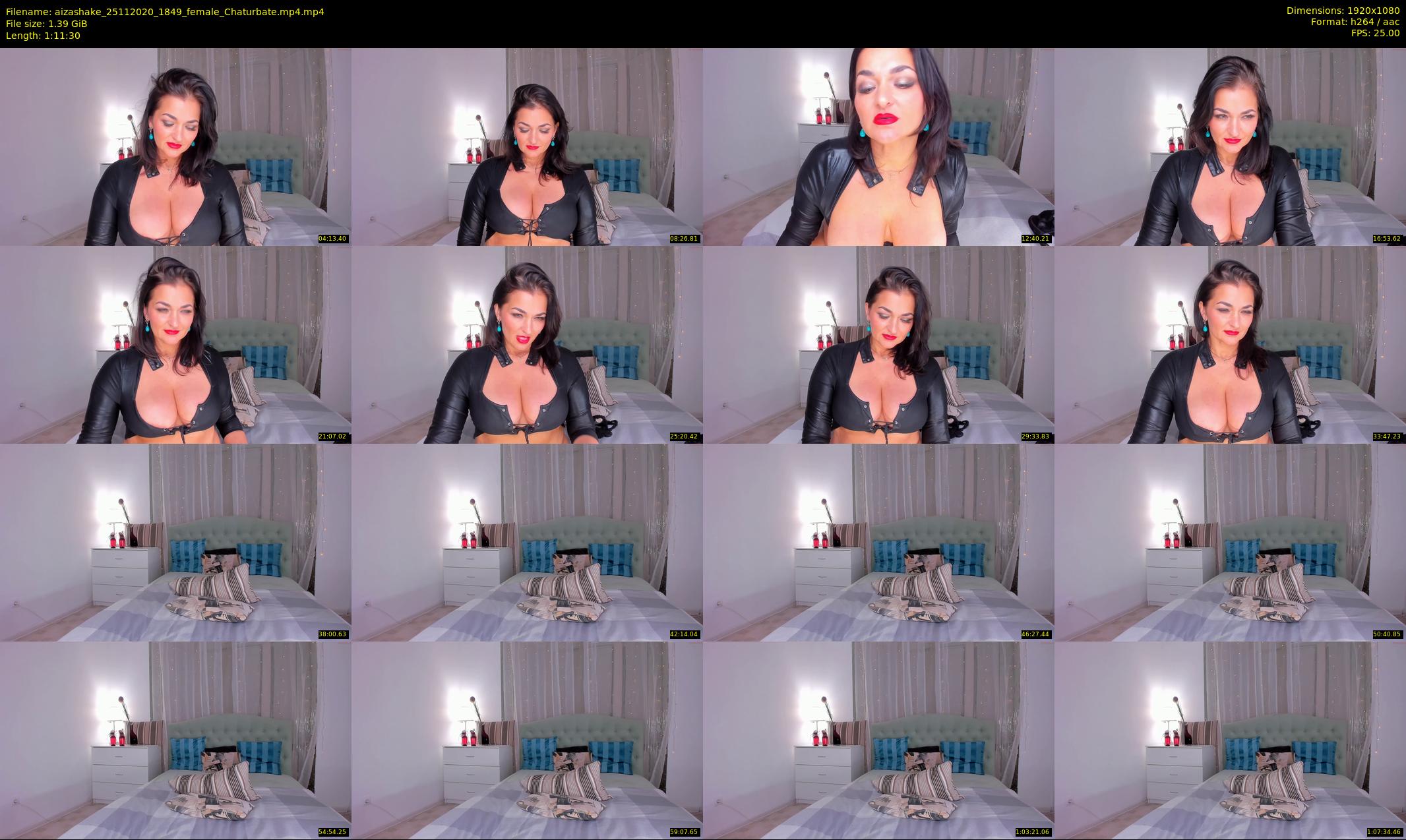 aizashake — 72 minute Chaturbate female cam show recording, 1080p, Nov 25, 2020