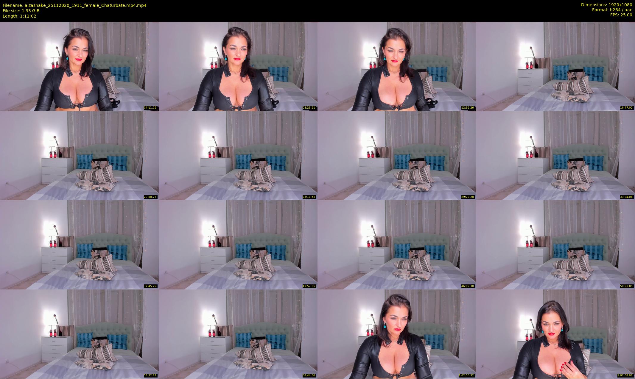 aizashake — 72 minute Chaturbate female cam show recording, 1080p, Nov 25, 2020