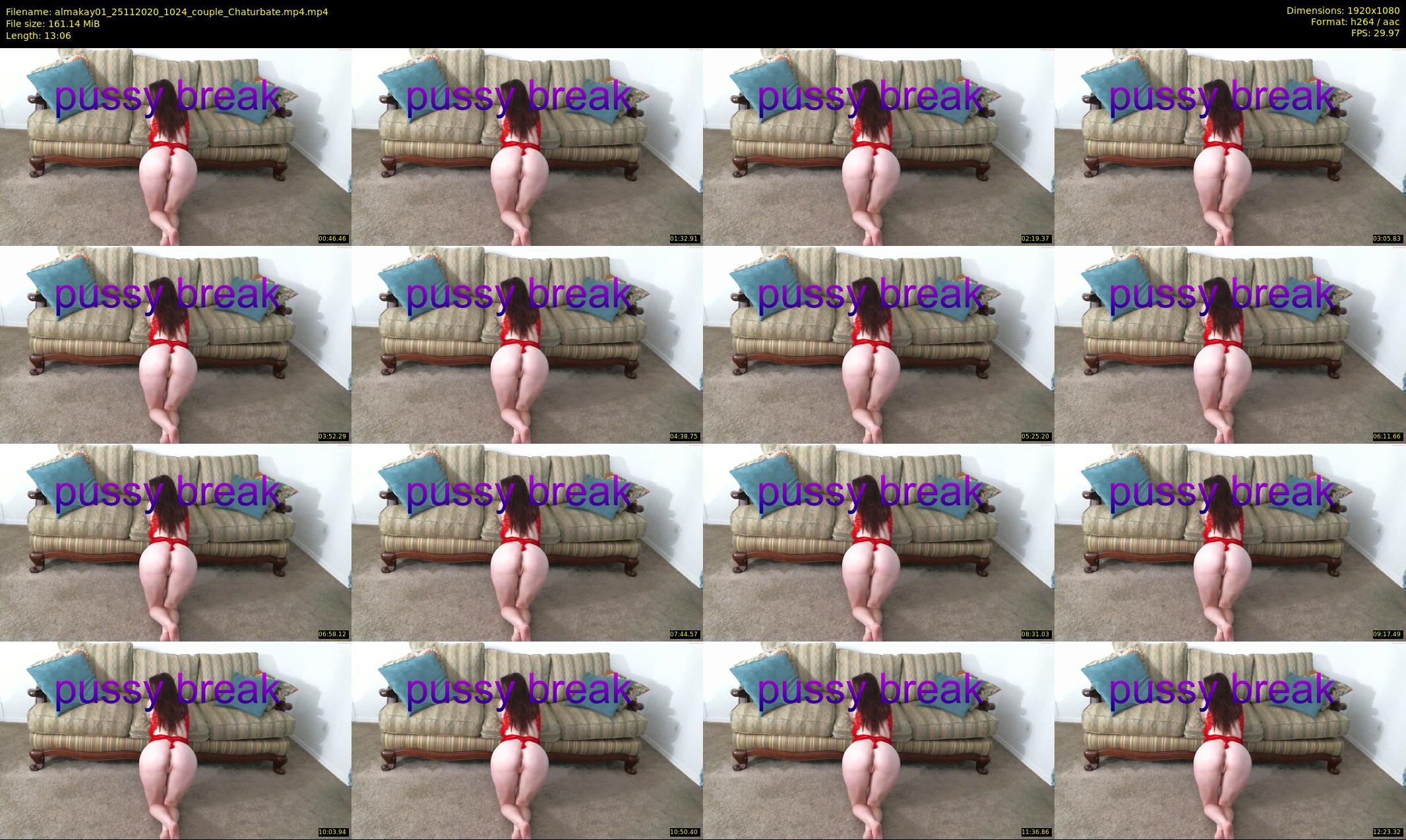 almakay01 — 14 minute Chaturbate couple cam show recording, 1080p, Nov 25, 2020