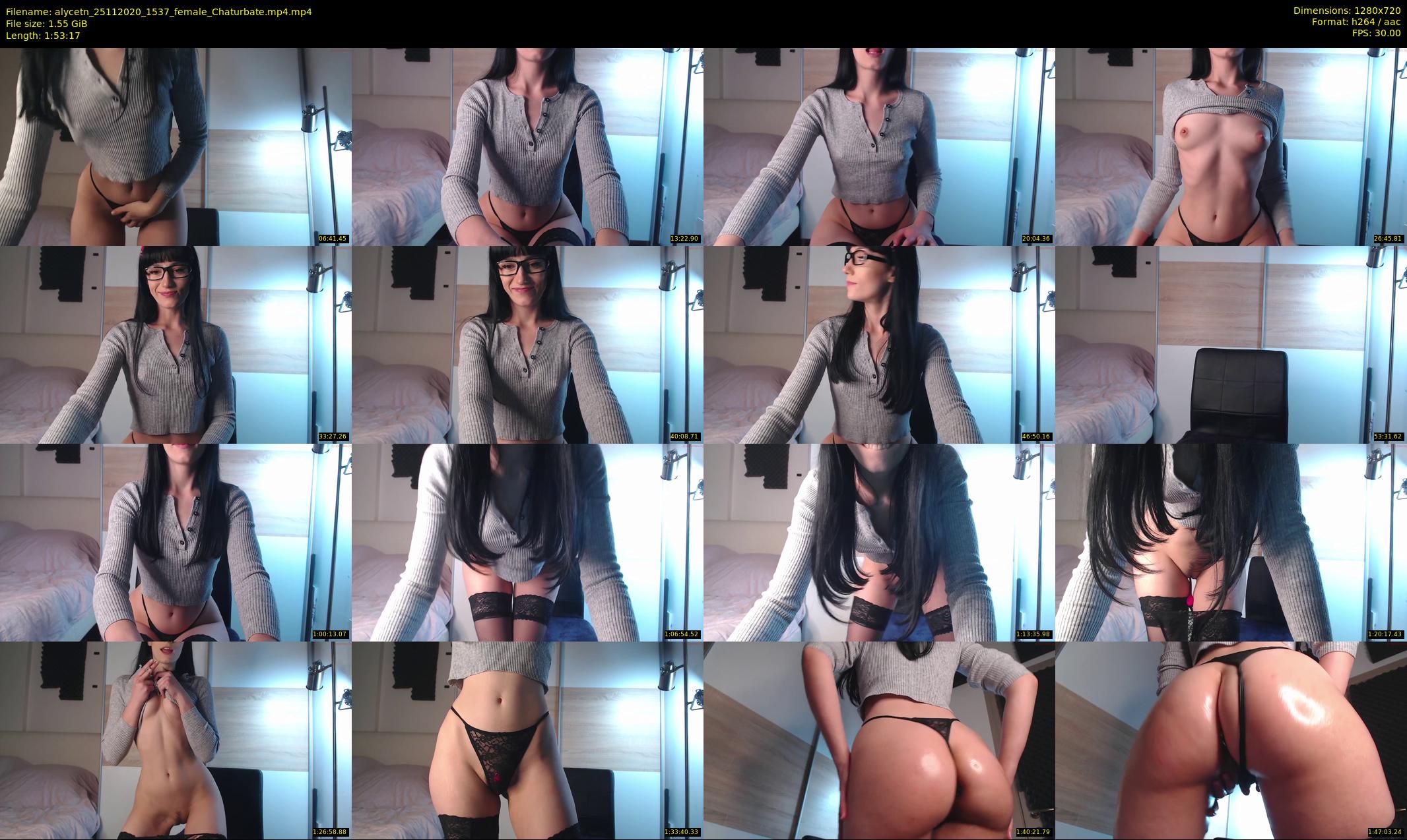 alycetn — 114 minute Chaturbate female cam show recording, 720p, Nov 25, 2020
