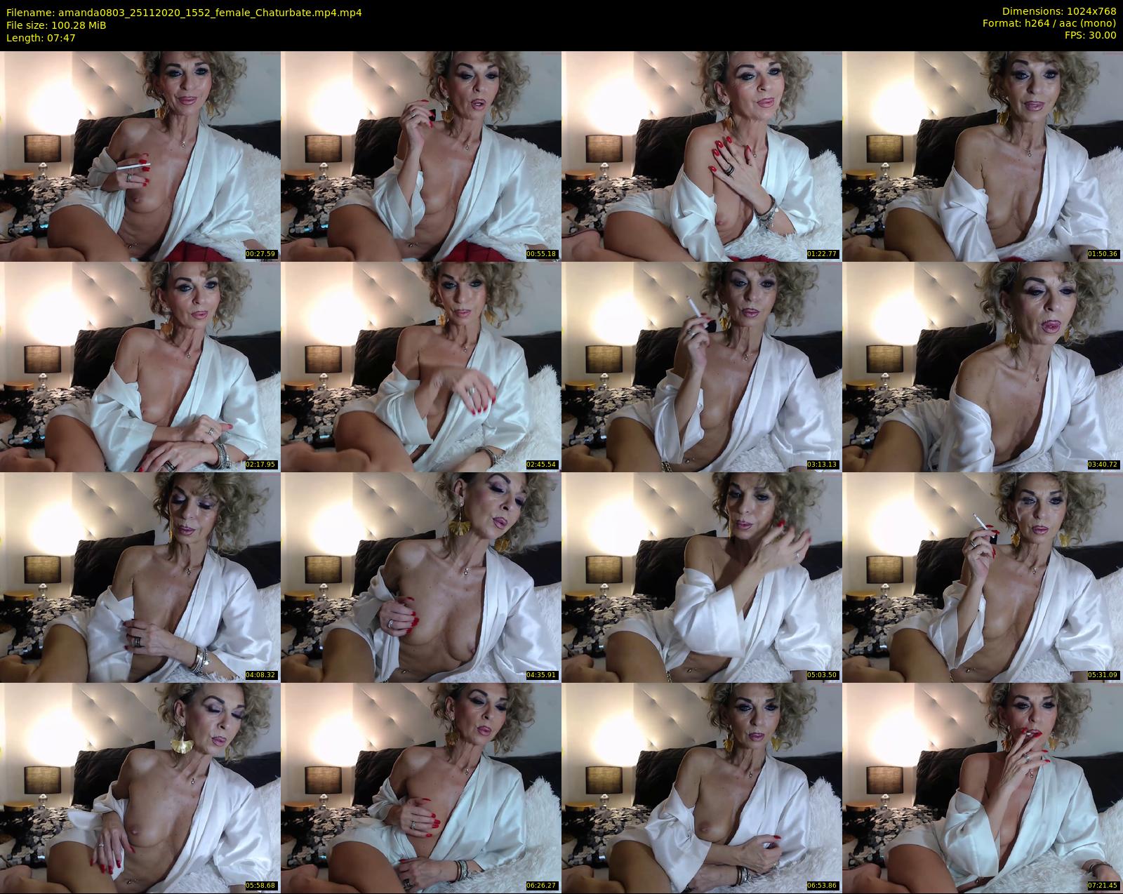 amanda0803 — 8 minute Chaturbate female cam show recording, 720p, Nov 25, 2020