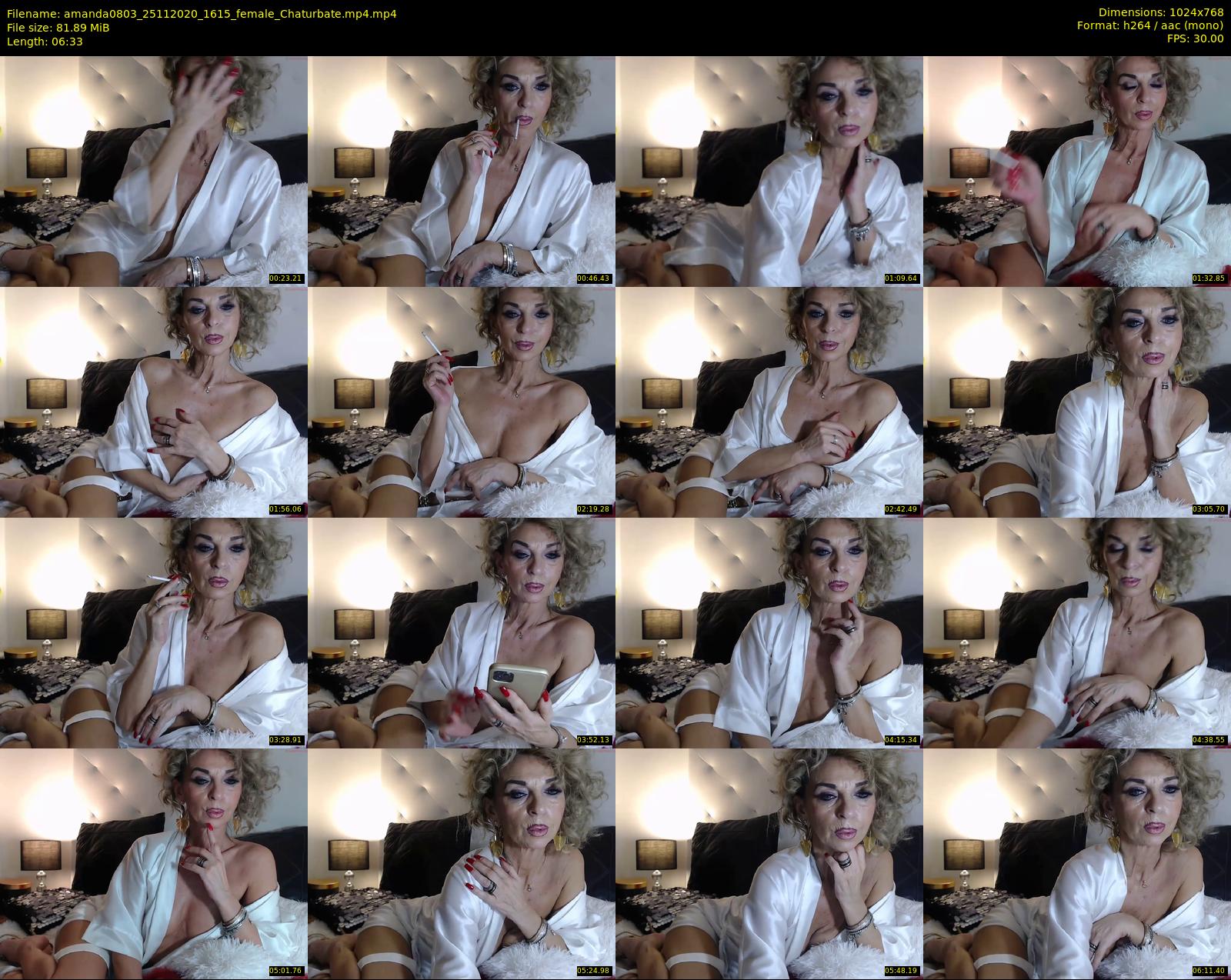 amanda0803 — 7 minute Chaturbate female cam show recording, 720p, Nov 25, 2020
