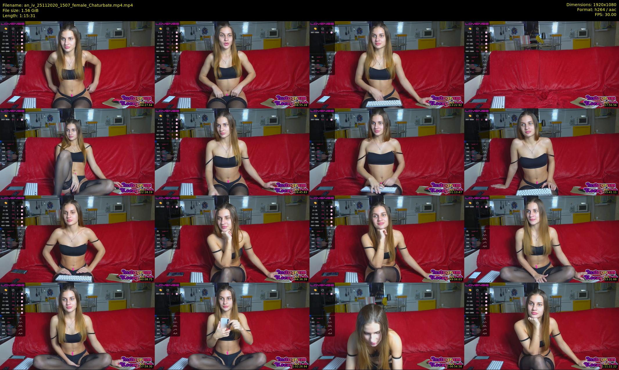 an_iv — 76 minute Chaturbate female cam show recording, 1080p, Nov 25, 2020