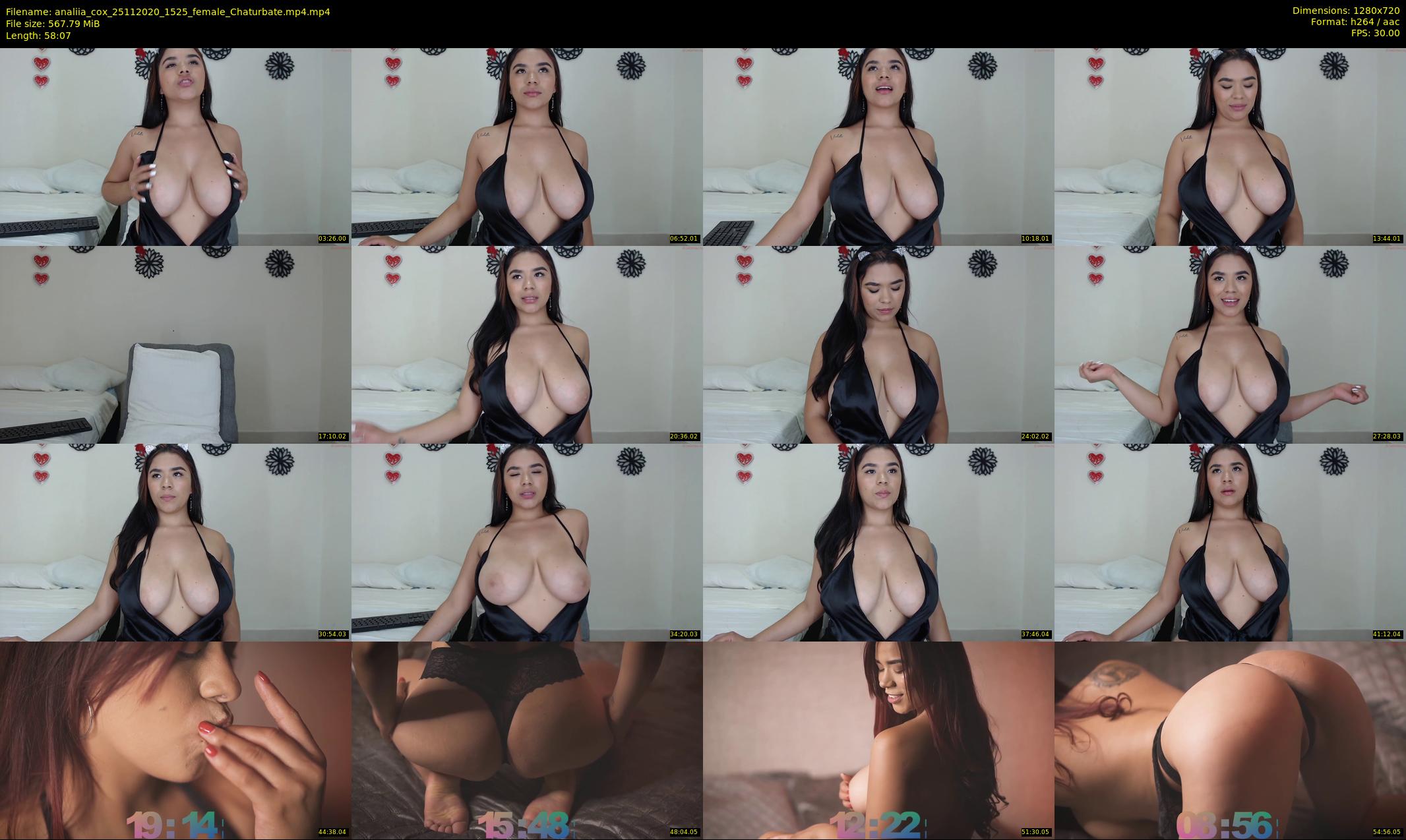 analiia_cox — 59 minute Chaturbate female cam show recording, 720p, Nov 25, 2020