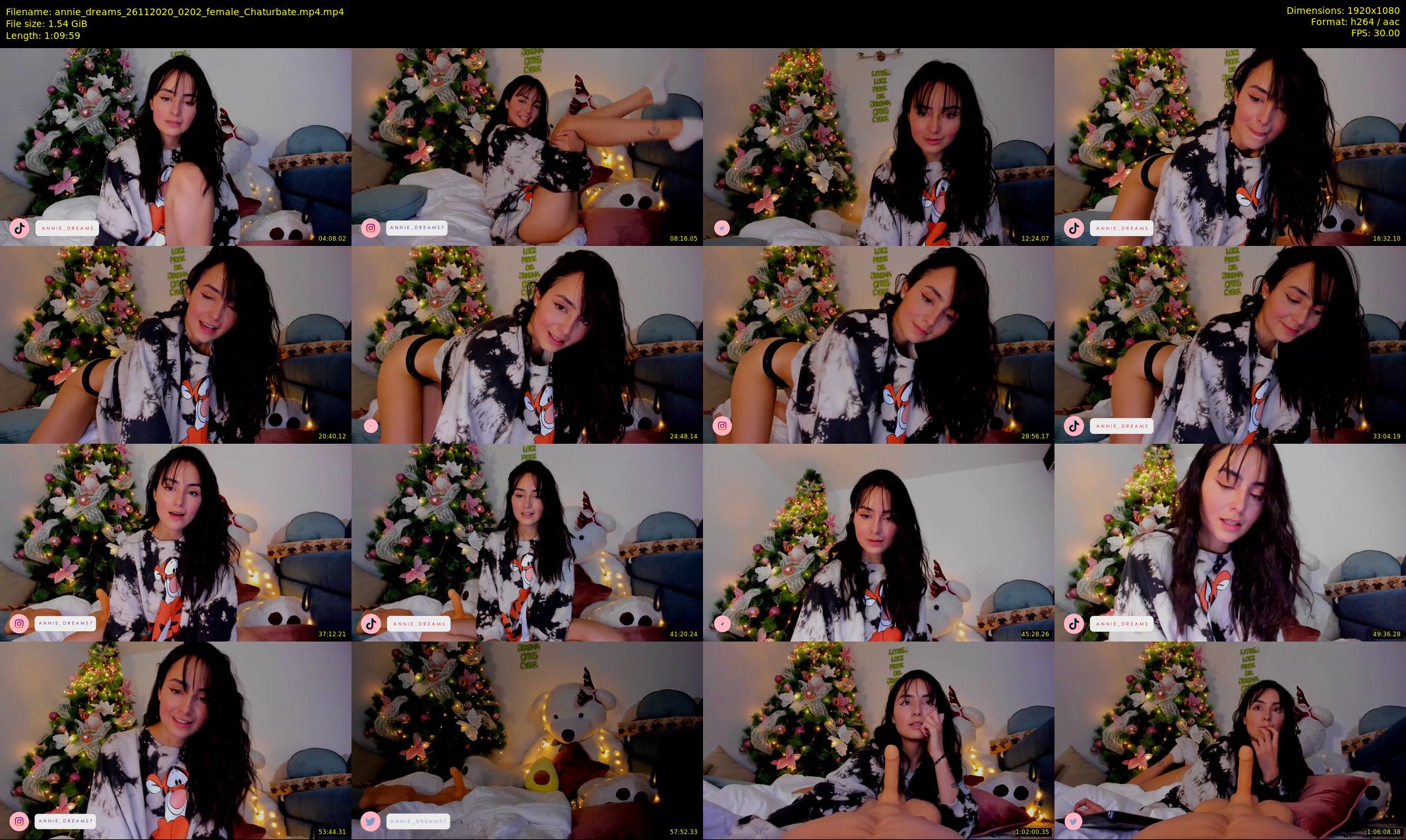 annie_dreams — 70 minute Chaturbate female cam show recording, 1080p, Nov 26, 2020