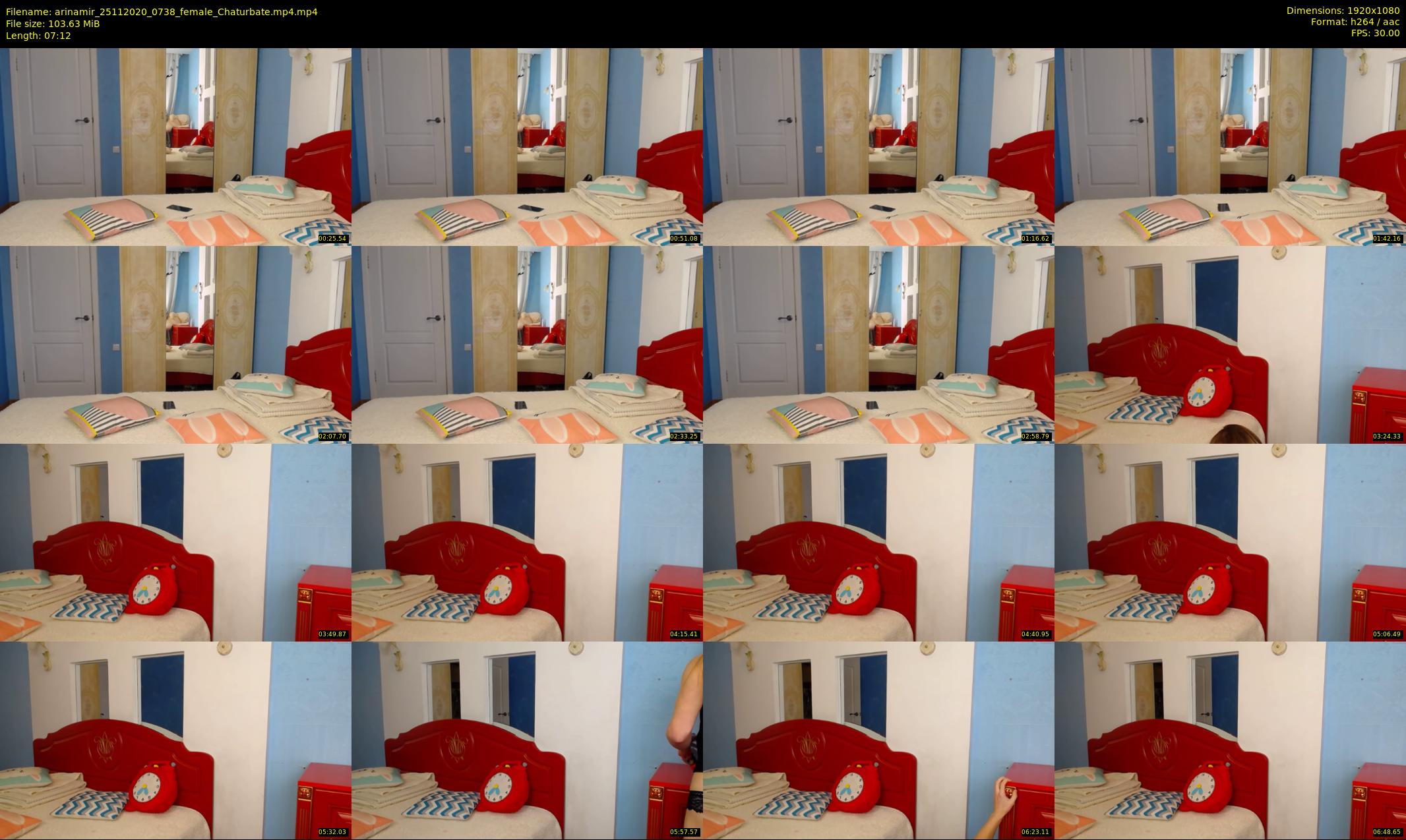 arinamir — 8 minute Chaturbate female cam show recording, 1080p, Nov 25, 2020