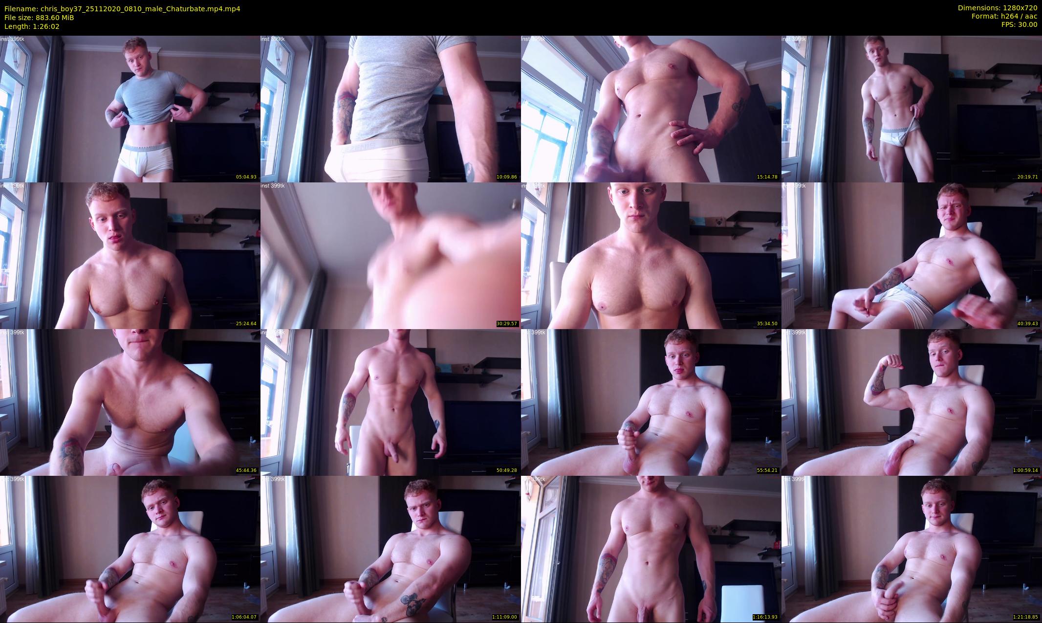 chris_boy37 — 87 minute Chaturbate male cam show recording, 720p, Nov 25, 2020