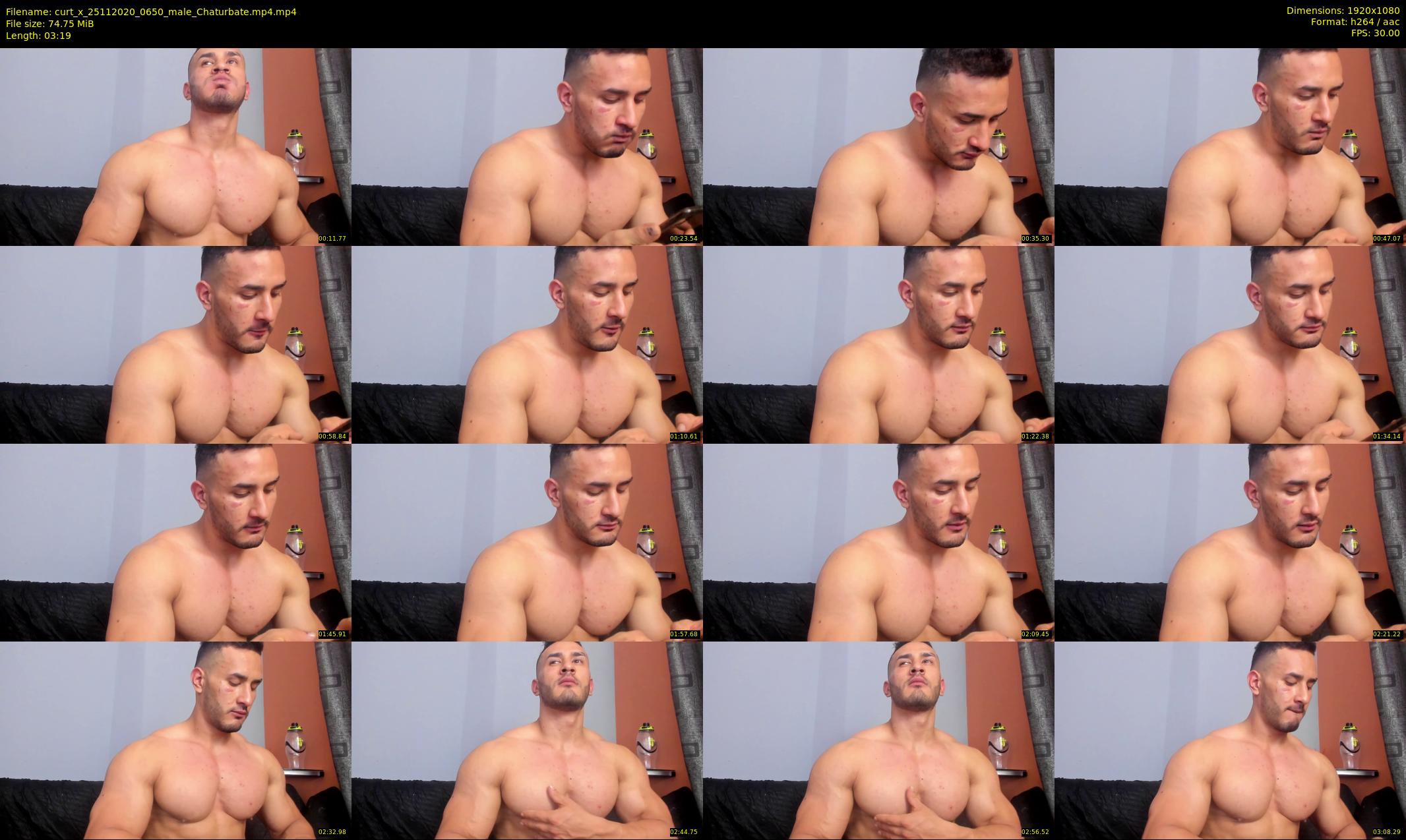 curt_x — 4 minute Chaturbate male cam show recording, 1080p, Nov 25, 2020
