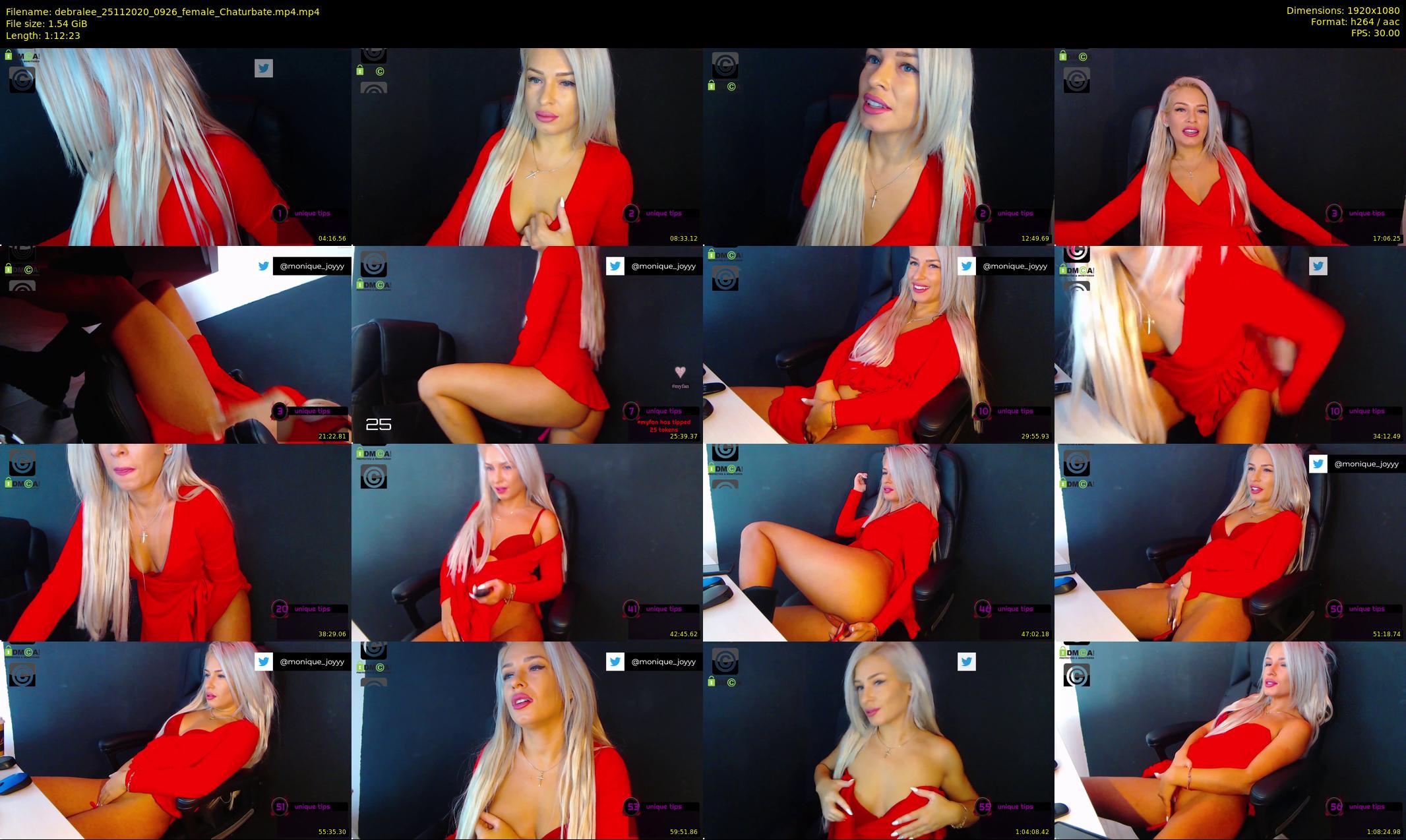 debralee — 73 minute Chaturbate female cam show recording, 1080p, Nov 25, 2020