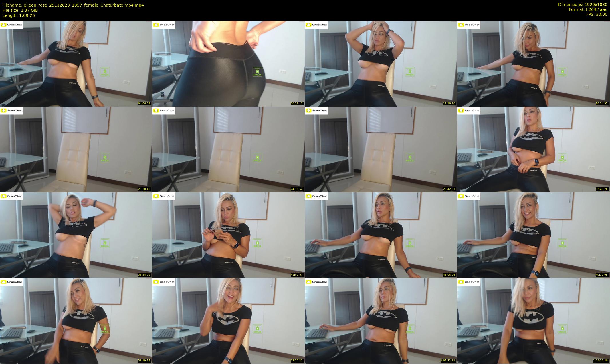 eileen_rose — 70 minute Chaturbate female cam show recording, 1080p, Nov 25, 2020