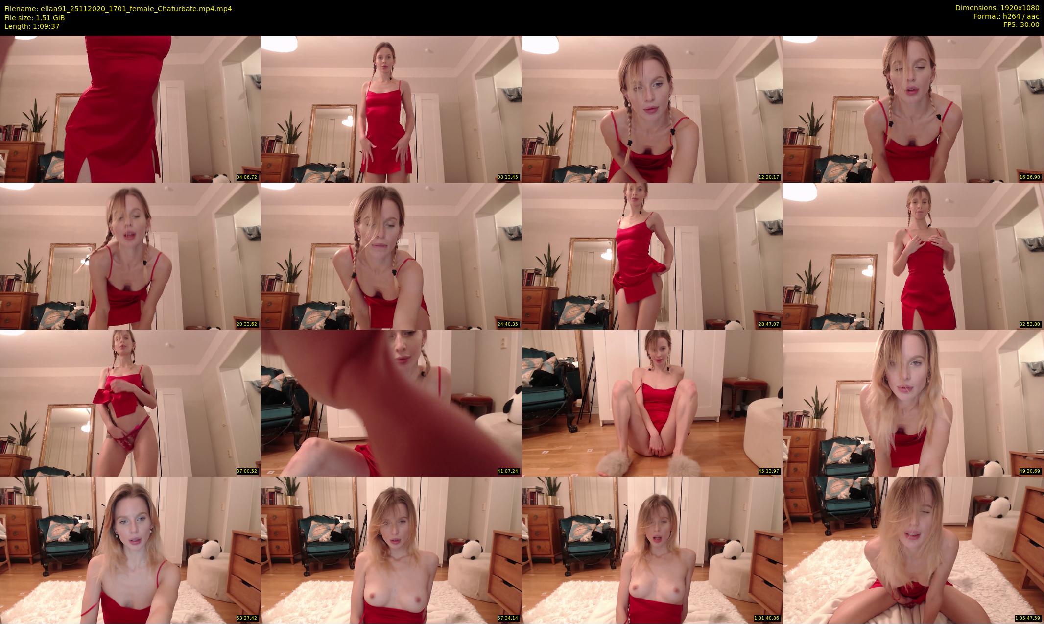 ellaa91 — 70 minute Chaturbate female cam show recording, 1080p, Nov 25, 2020