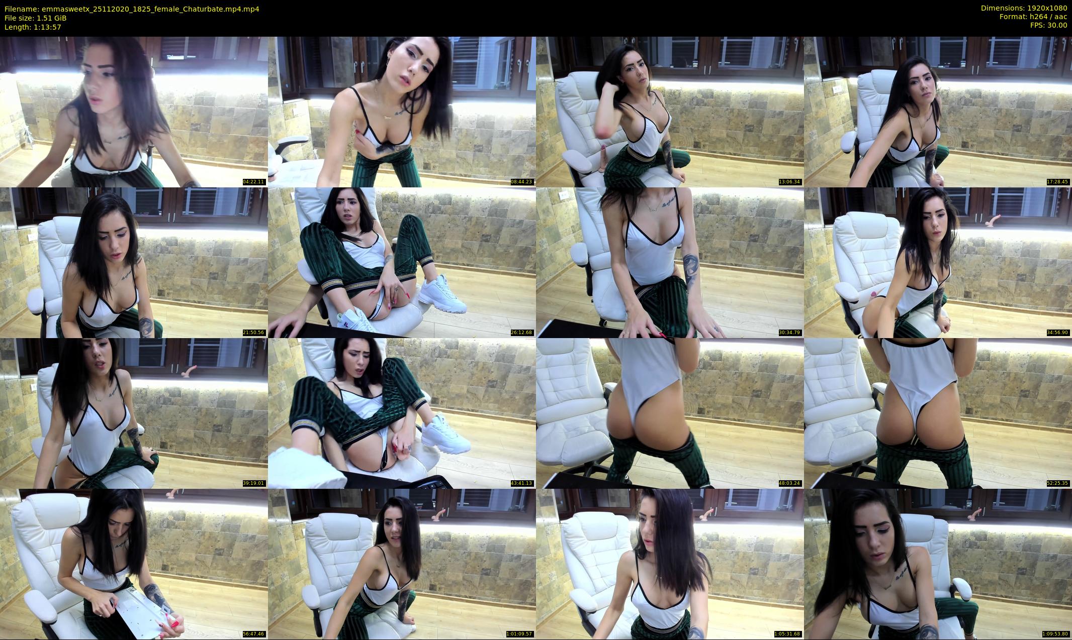 emmasweetx — 74 minute Chaturbate couple cam show recording, 1080p, Nov 25, 2020