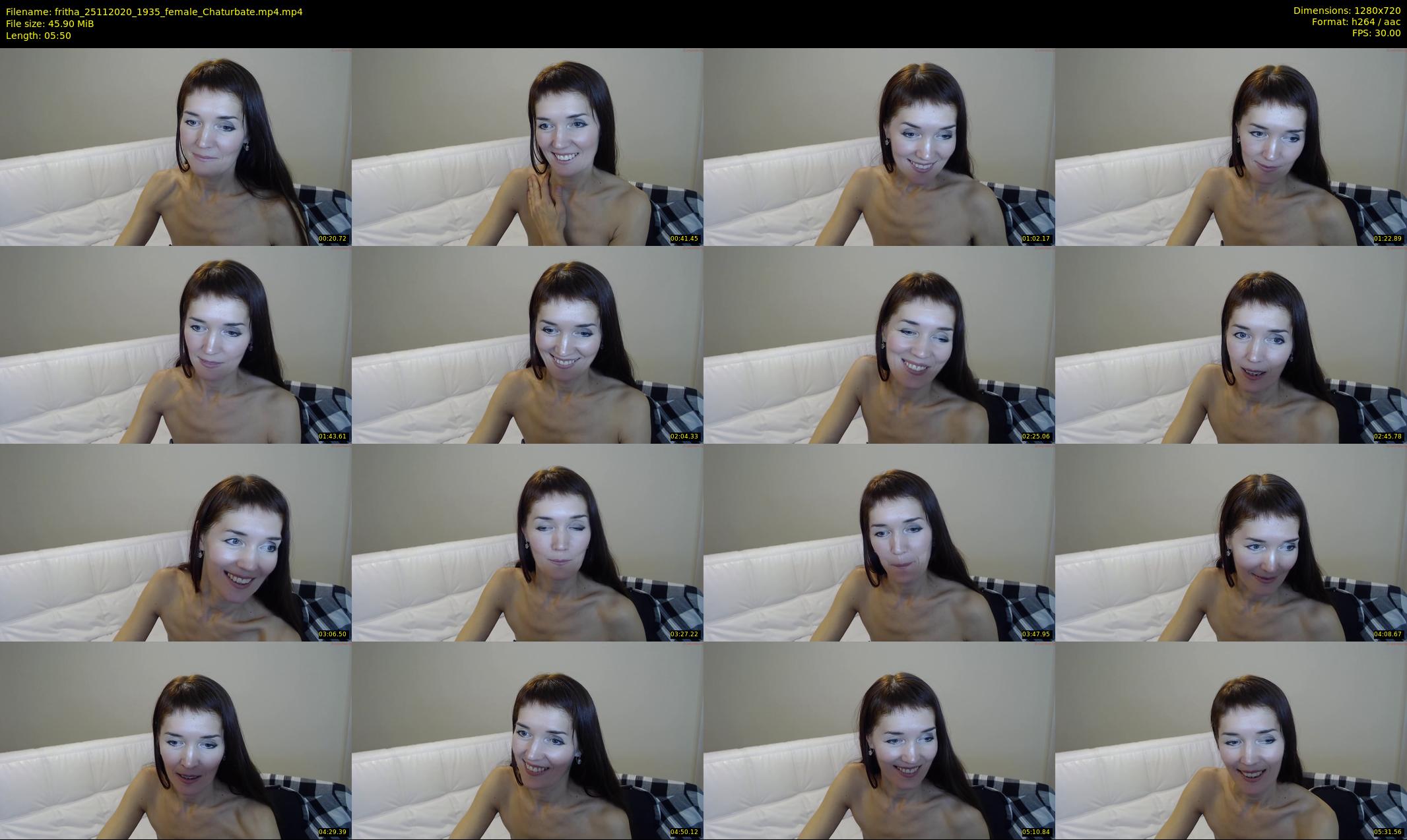 fritha — 6 minute Chaturbate female cam show recording, 720p, Nov 25, 2020