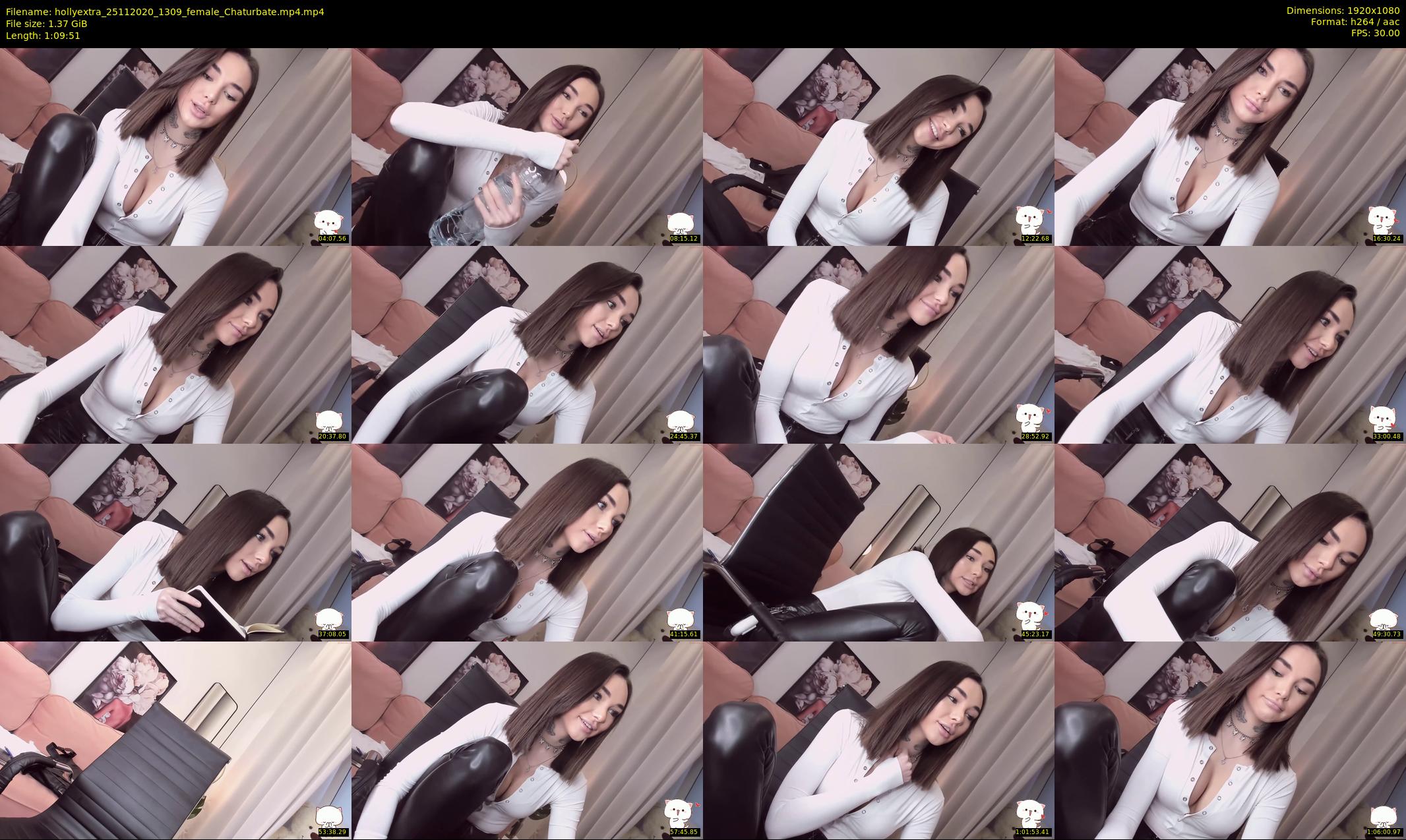 hollyextra — 70 minute Chaturbate female cam show recording, 1080p, Nov 25, 2020