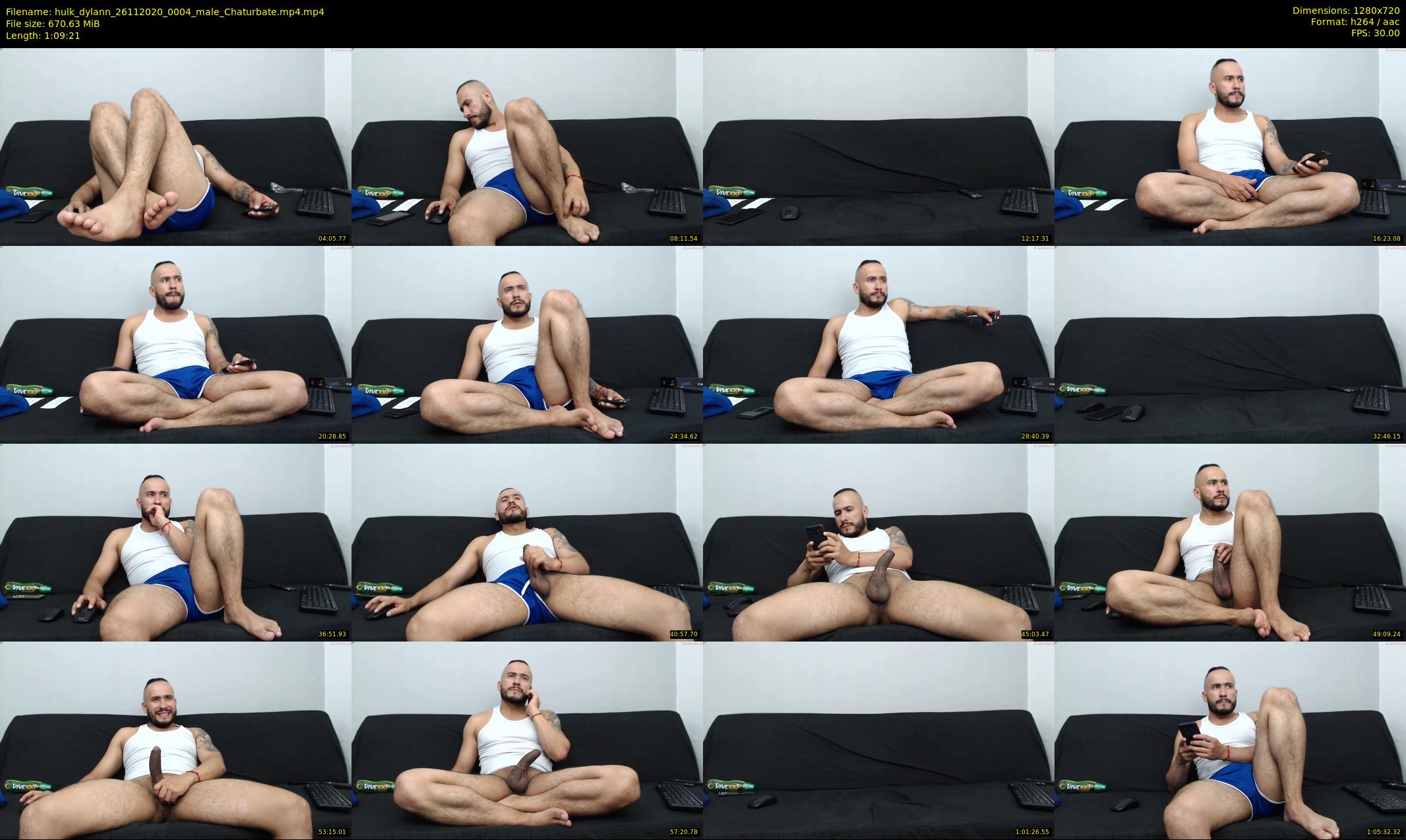 hulk_dylann — 70 minute Chaturbate male cam show recording, 720p, Nov 26, 2020