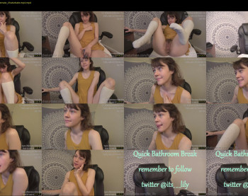 its_lily — 41 minute Chaturbate female cam show recording, 1080p, Nov 25, 2020