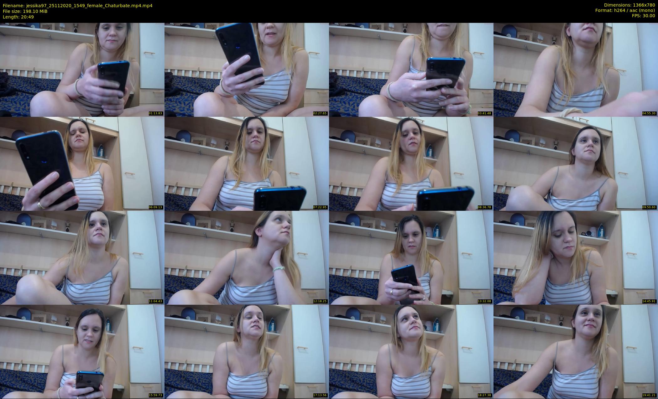 jessika97 — 21 minute Chaturbate female cam show recording, 720p, Nov 25, 2020
