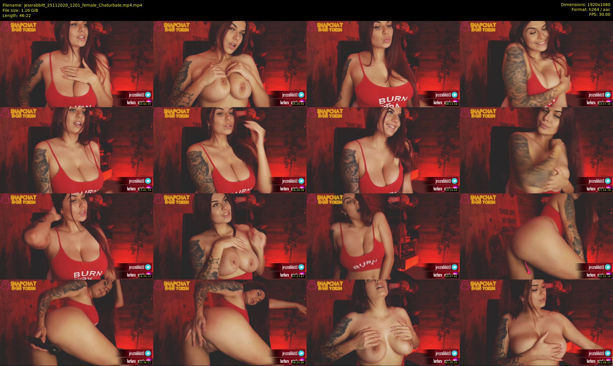 jessrabbitt — 47 minute Chaturbate female cam show recording, 1080p, Nov 25, 2020